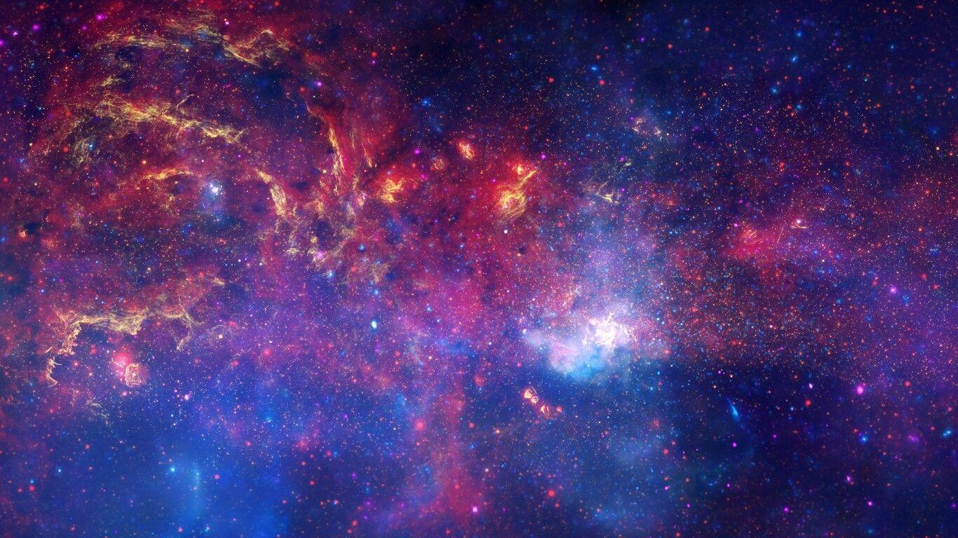 Thiên hà: Ngỡ như đang nhìn thấy cả một vũ trụ trong hình ảnh này. Thiên hà đầy màu sắc và đẹp đến kinh ngạc, sẽ đưa bạn vào một hành trình khám phá tuyệt vời.