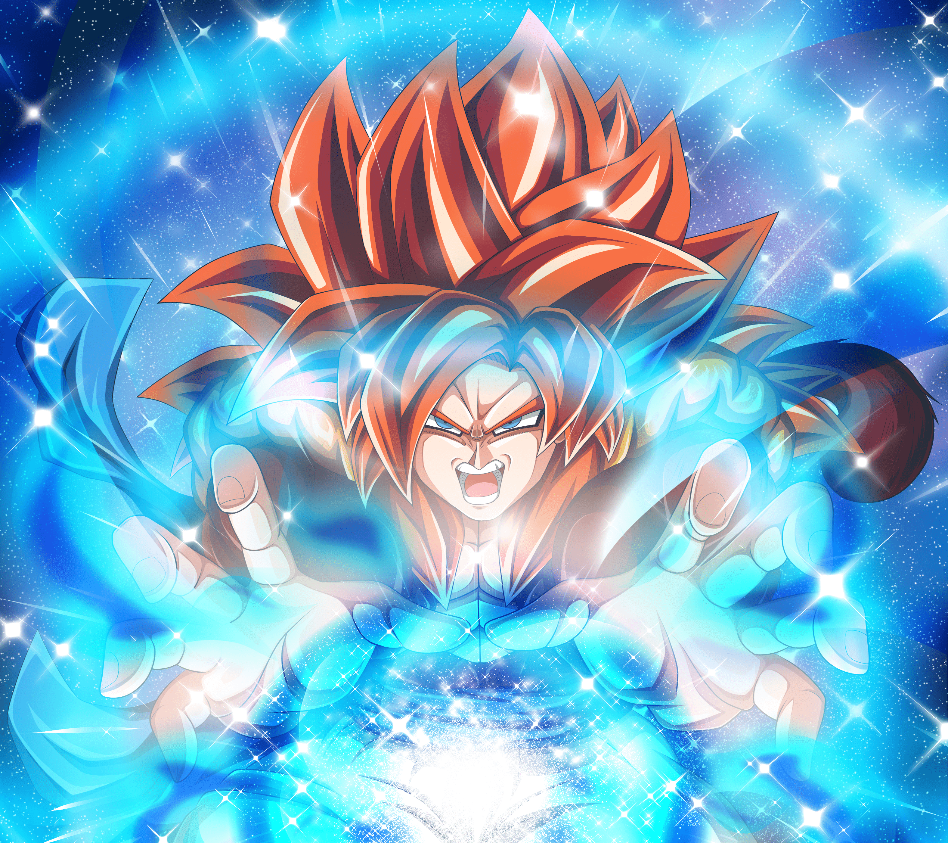 Gogeta Ssj4 wallpaper by FredyCore - Download on ZEDGE™