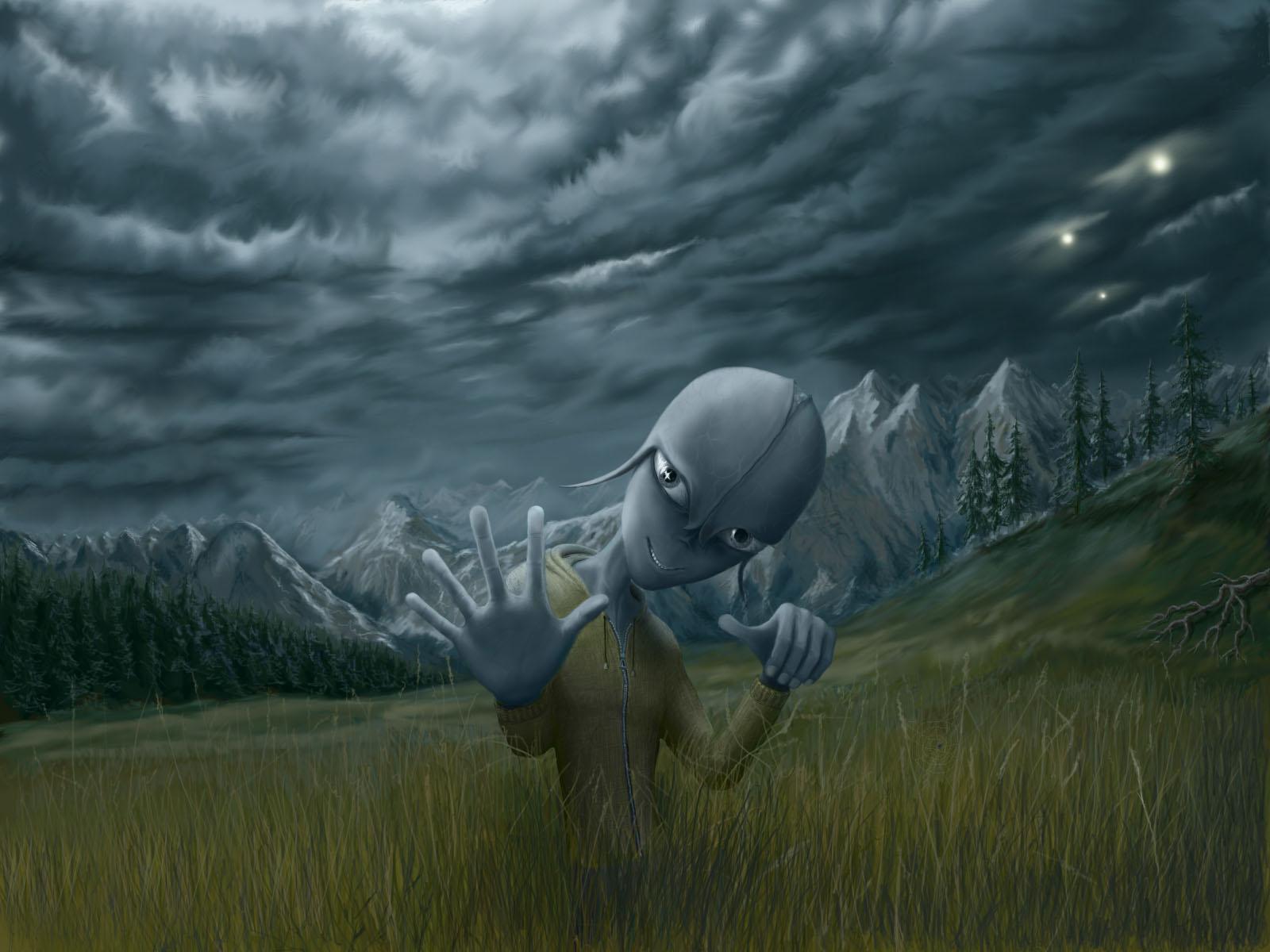 1600x1200 Ancient Aliens Desktop Wallpaper, 0.18 Mb