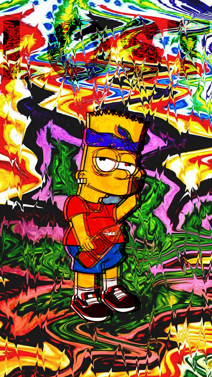Hình nền thẩm mỹ 720x1280 Bart Simpson - Hình nền HD miễn phí tuyệt vời
