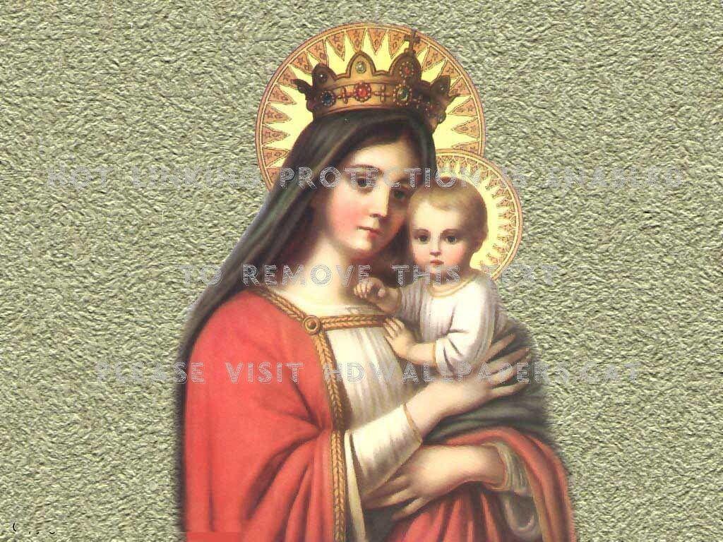 1024x768 virgin mary christianity mother religion