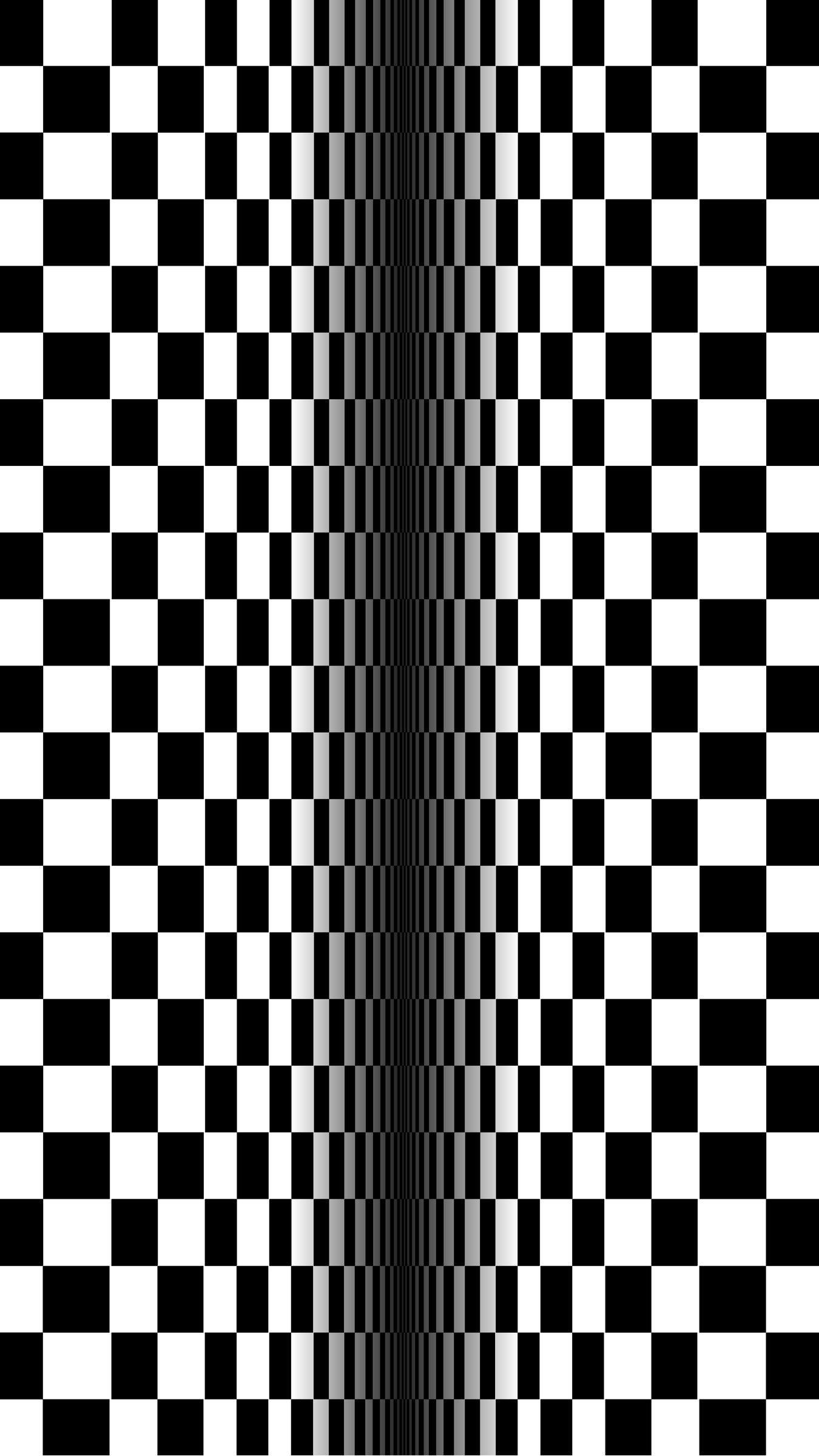 1350x2400 Download wallpaper 1350x2400 optical illusion, illusion, bw, lines