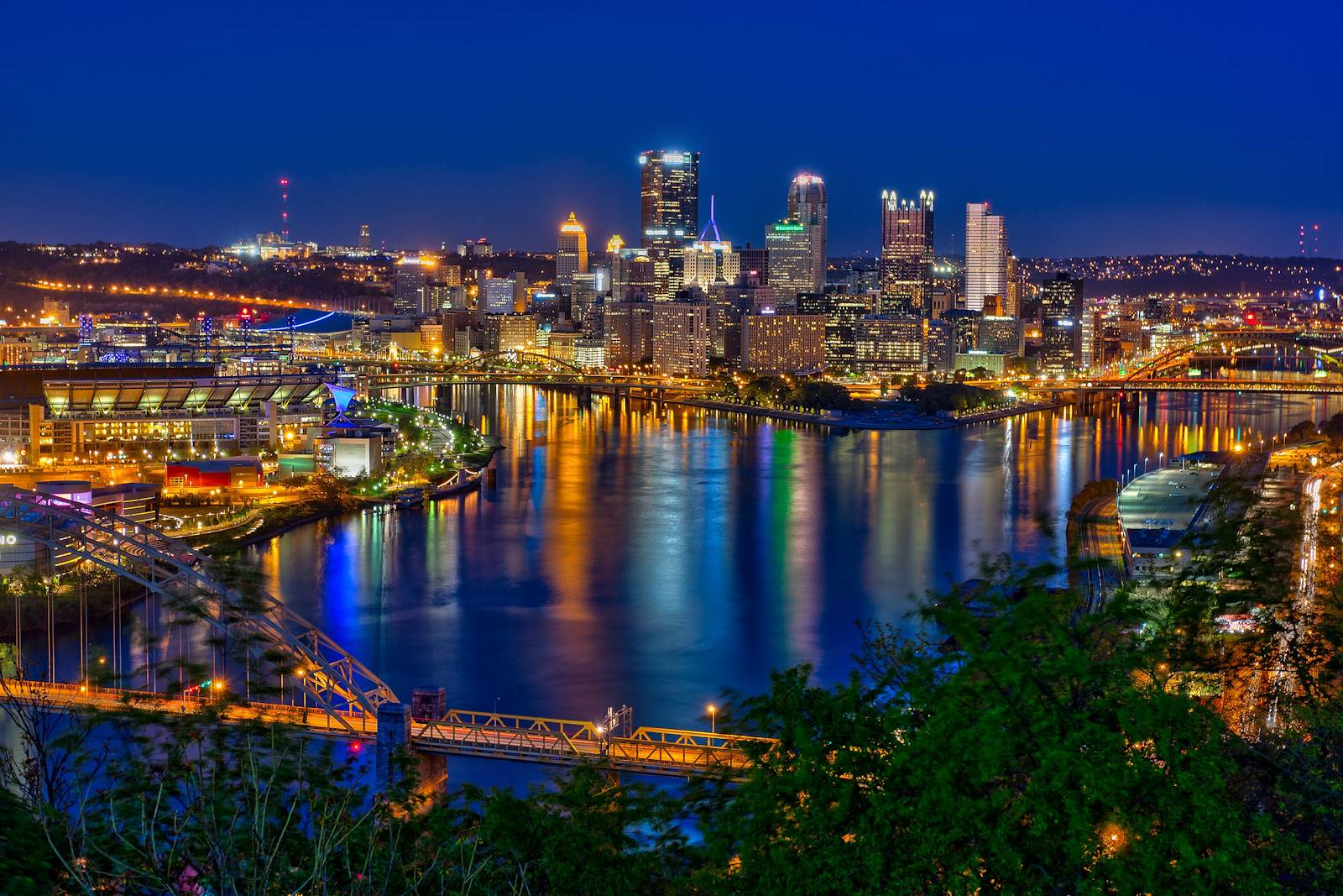 1600x1067 Pittsburgh City Wallpaper