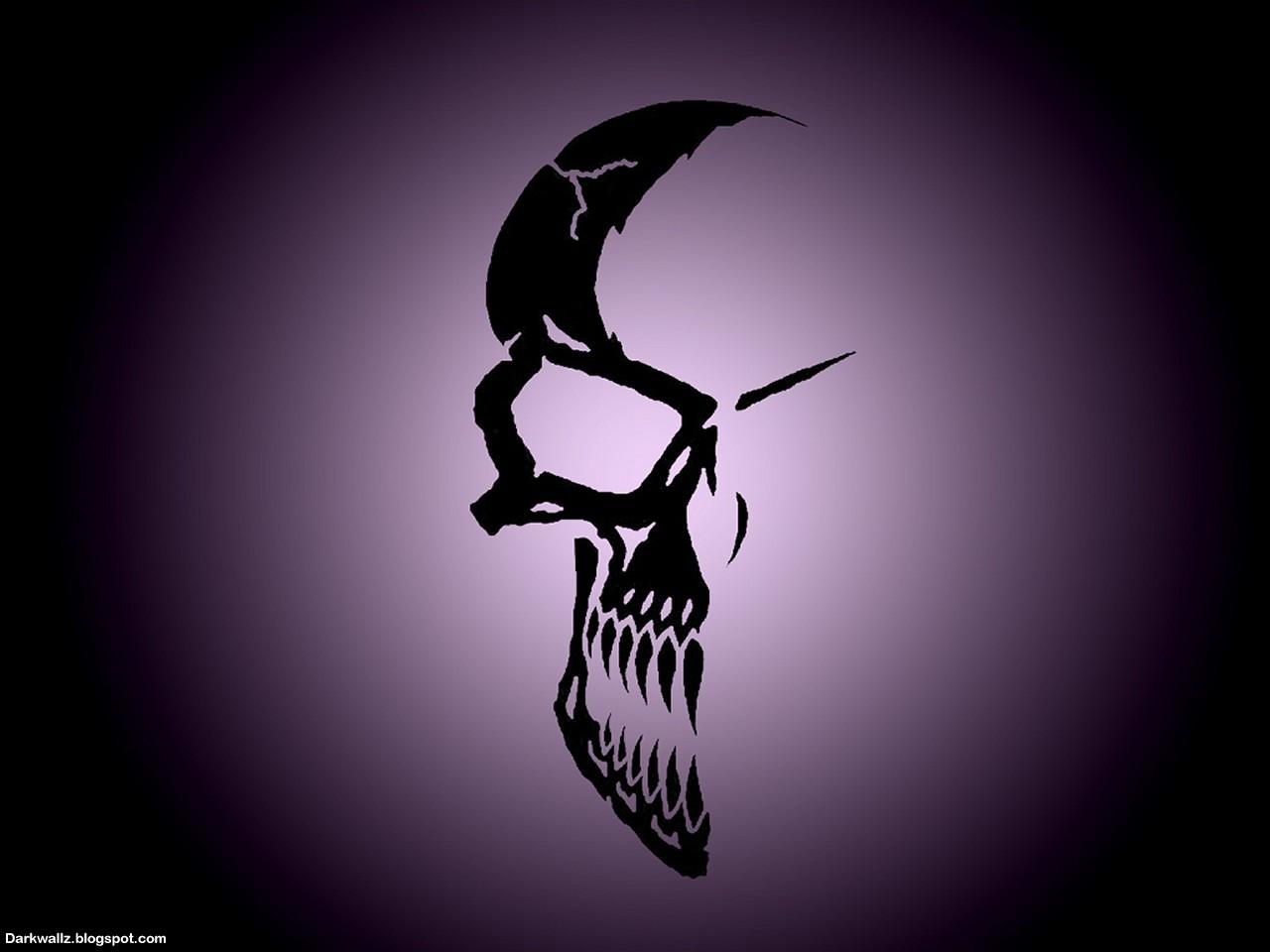 1280x960 Dark Skull Wallpaper HD Wallpaper & Background
