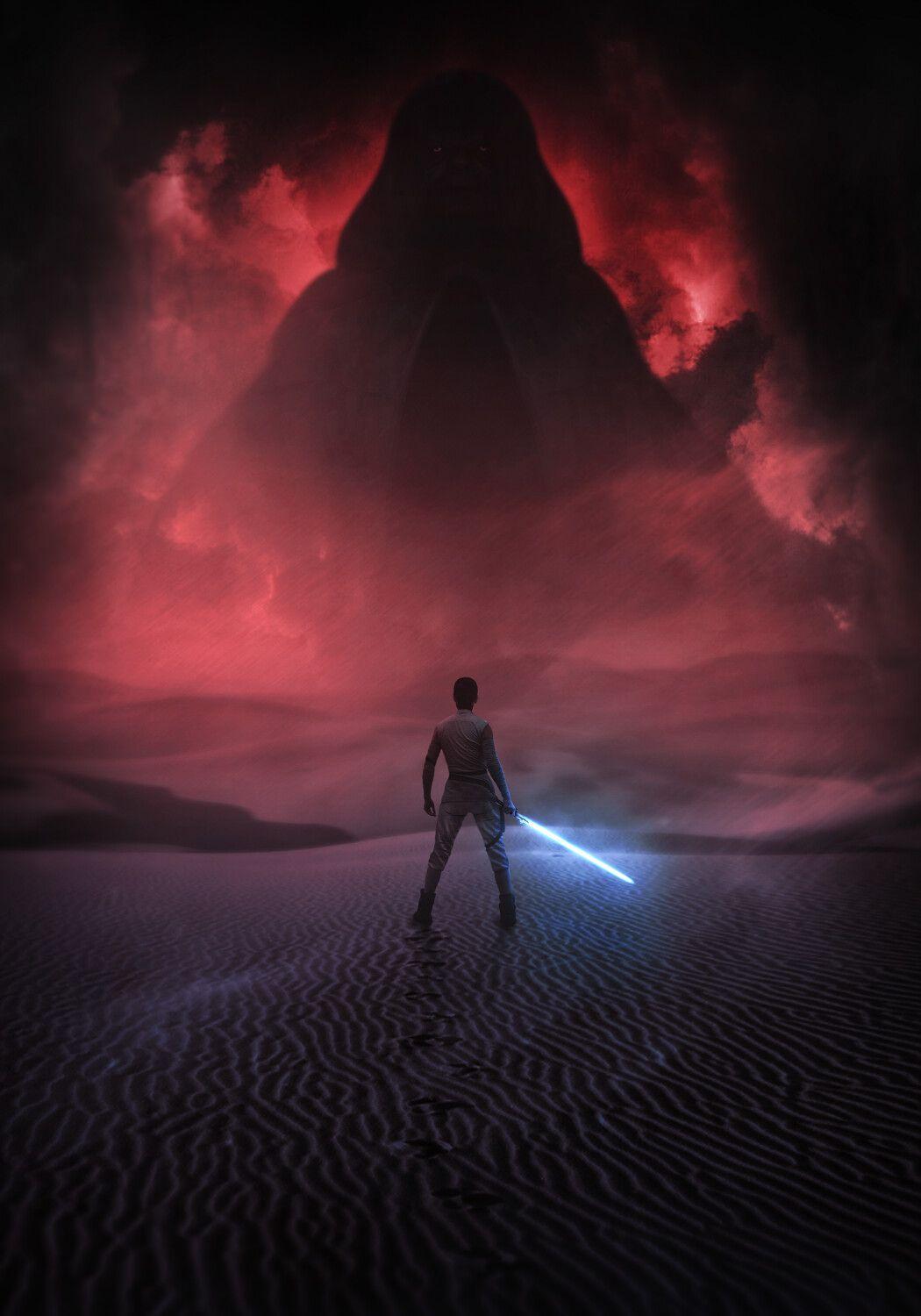 1050x1500 STAR WARS RISE OF SKYWALKER REY VS PALPATINE