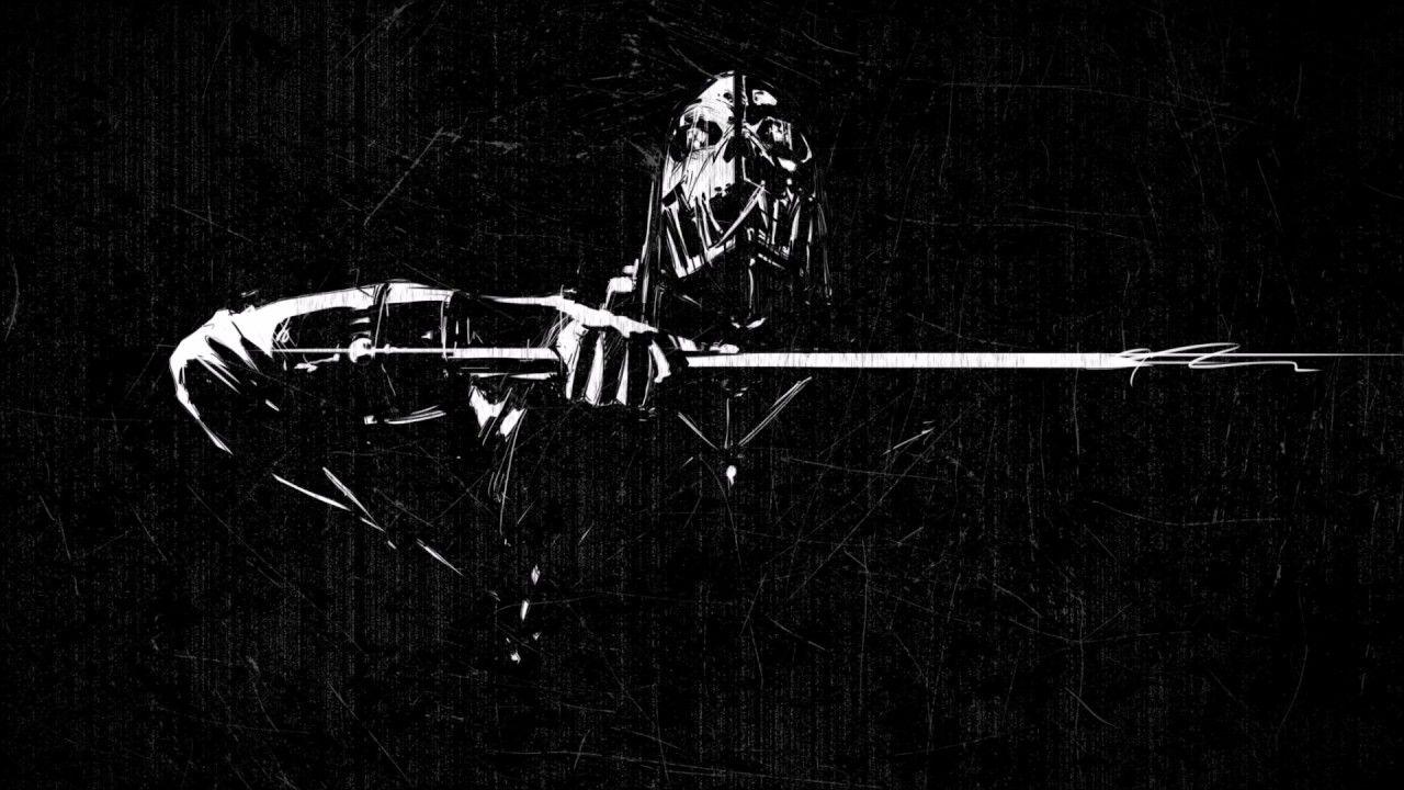1280x720 Black Elephant Wallpaper Image