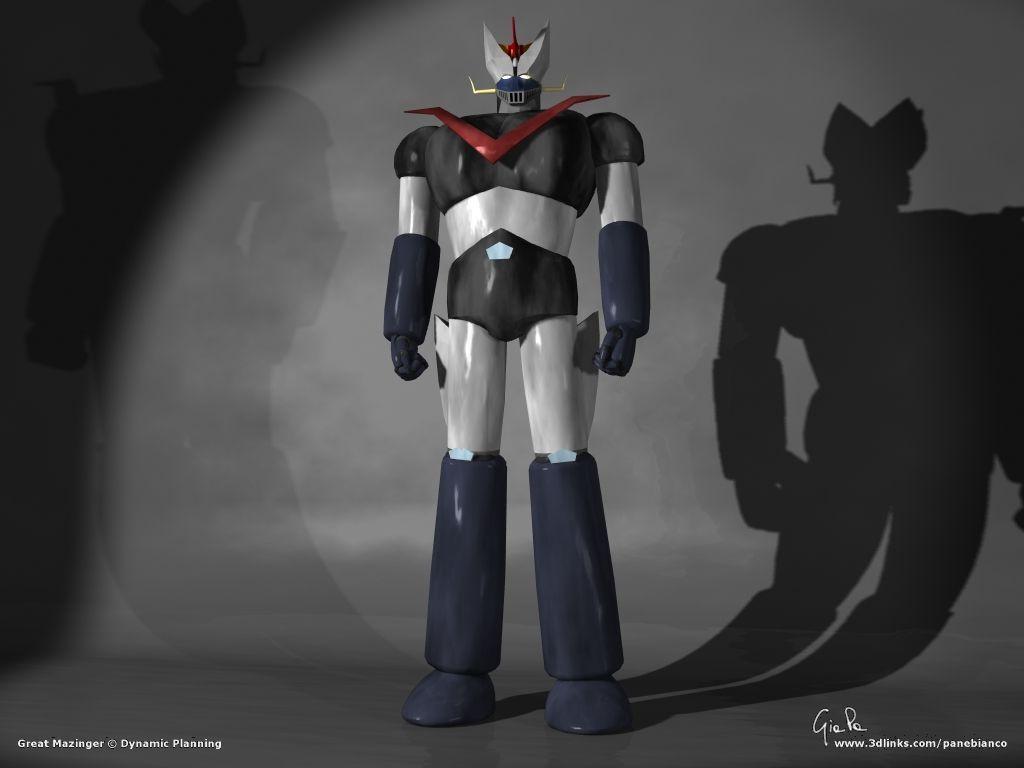 1024x768 Great Mazinger in 3D