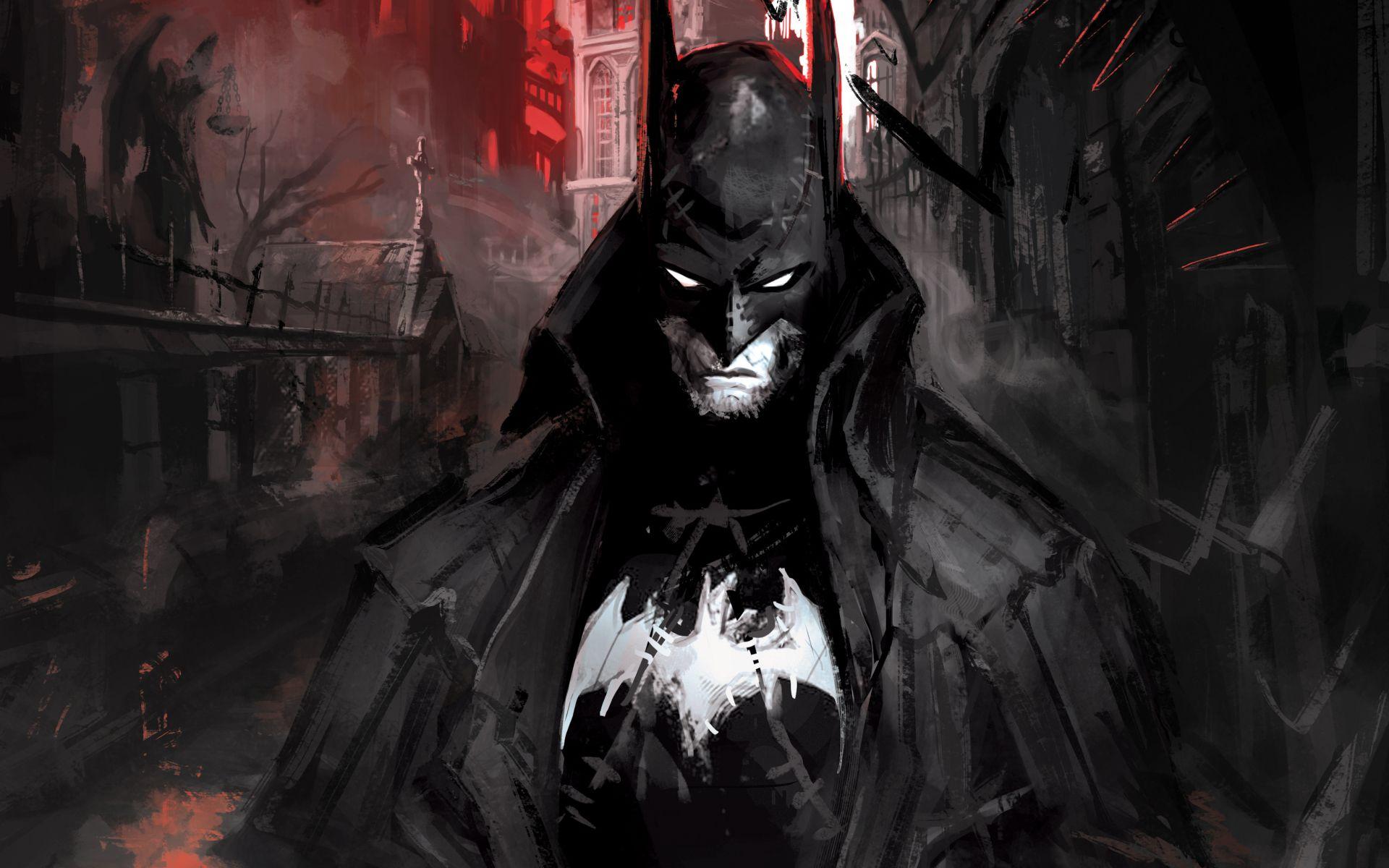 1920x1200 Batman Comic Art Wallpaper