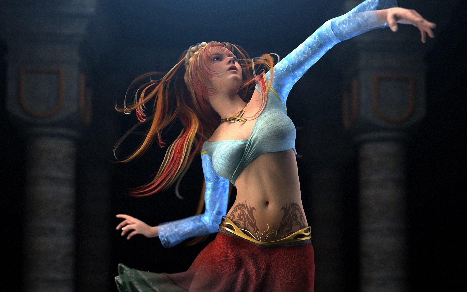 1920x1200 Fantasy Dancer Wallpaper