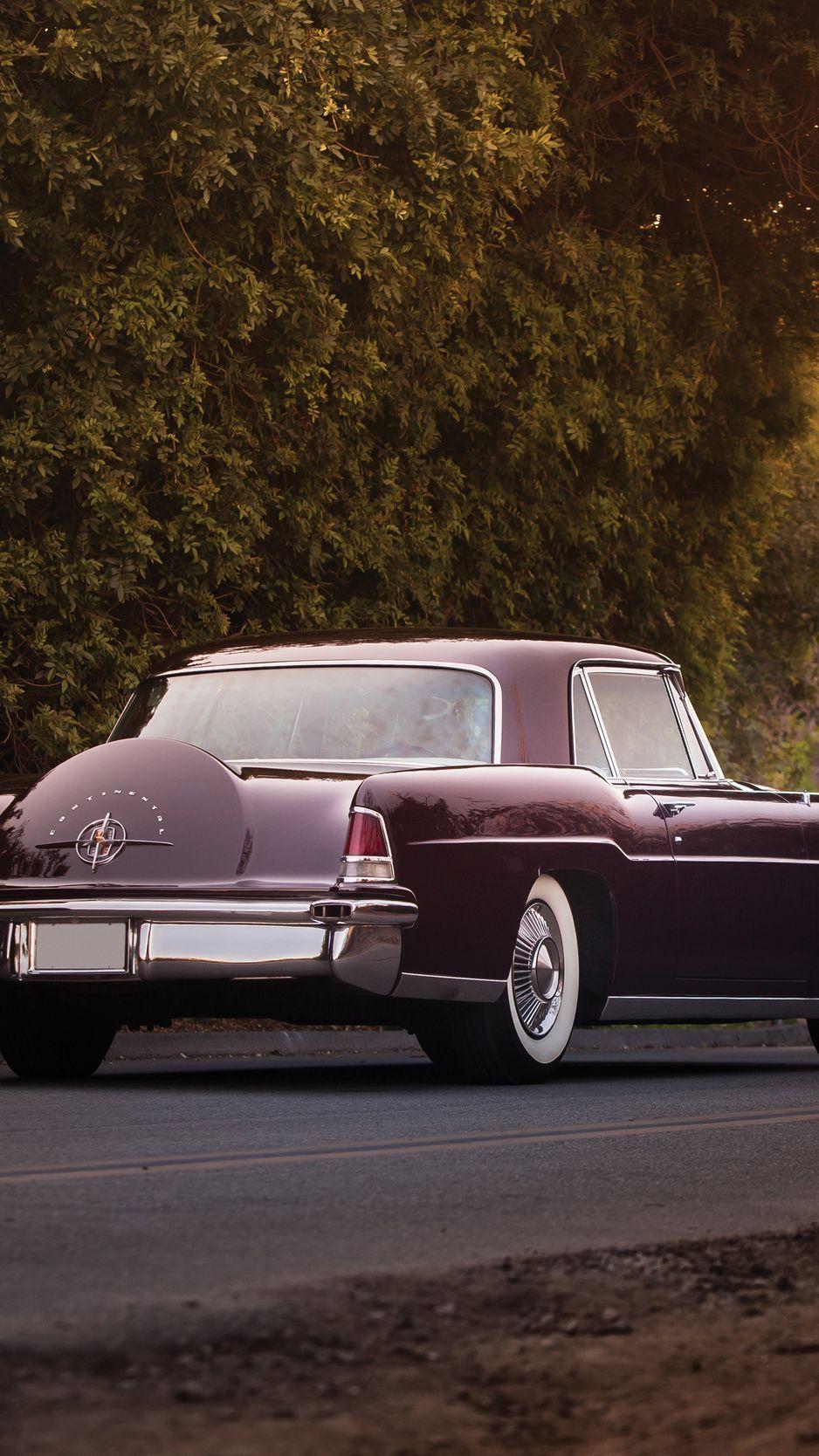 938x1668 Download wallpaper 938x1668 lincoln, continental, mark ii, 1956