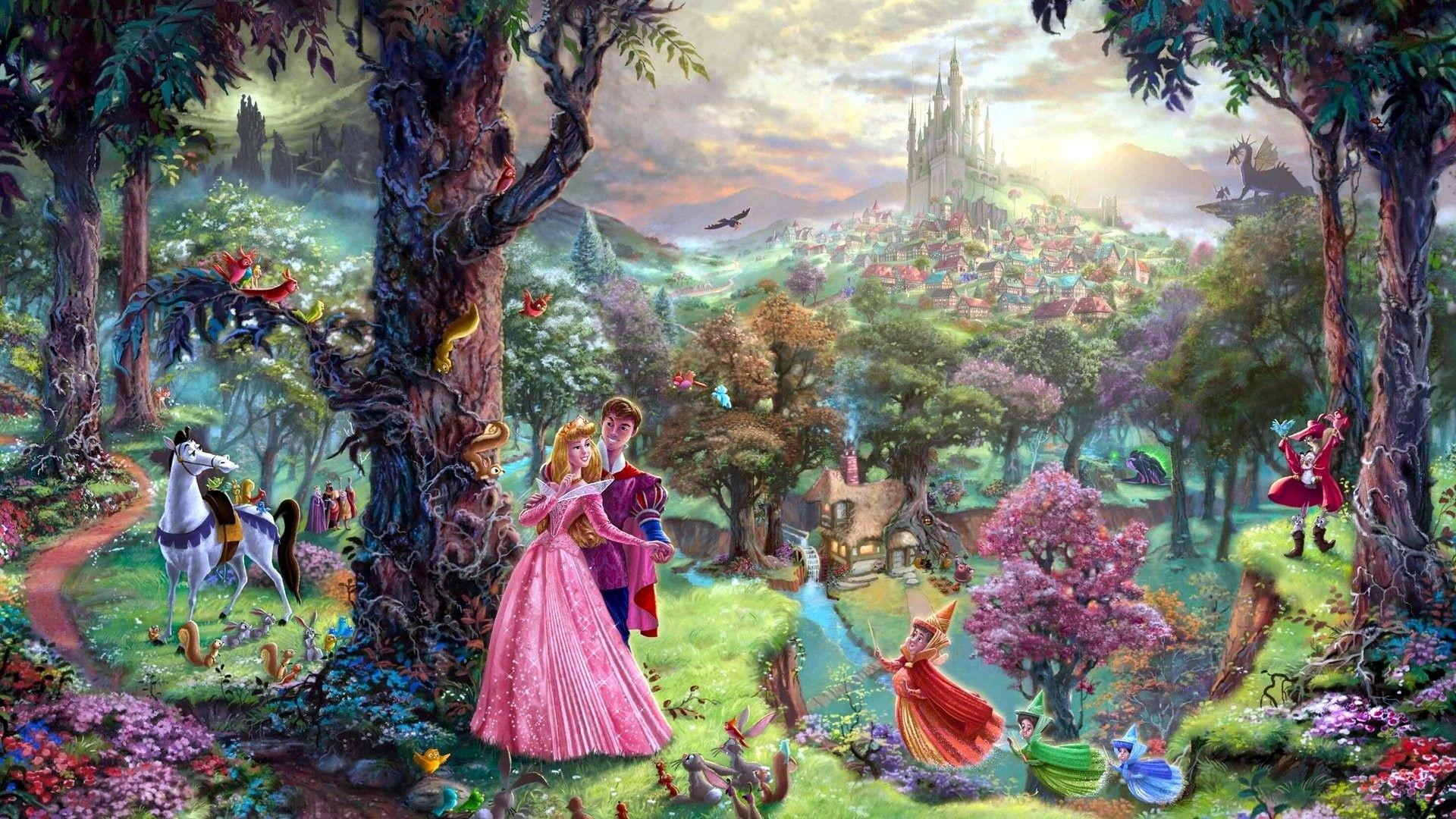 1920x1080 Sleeping Beauty Wallpaper