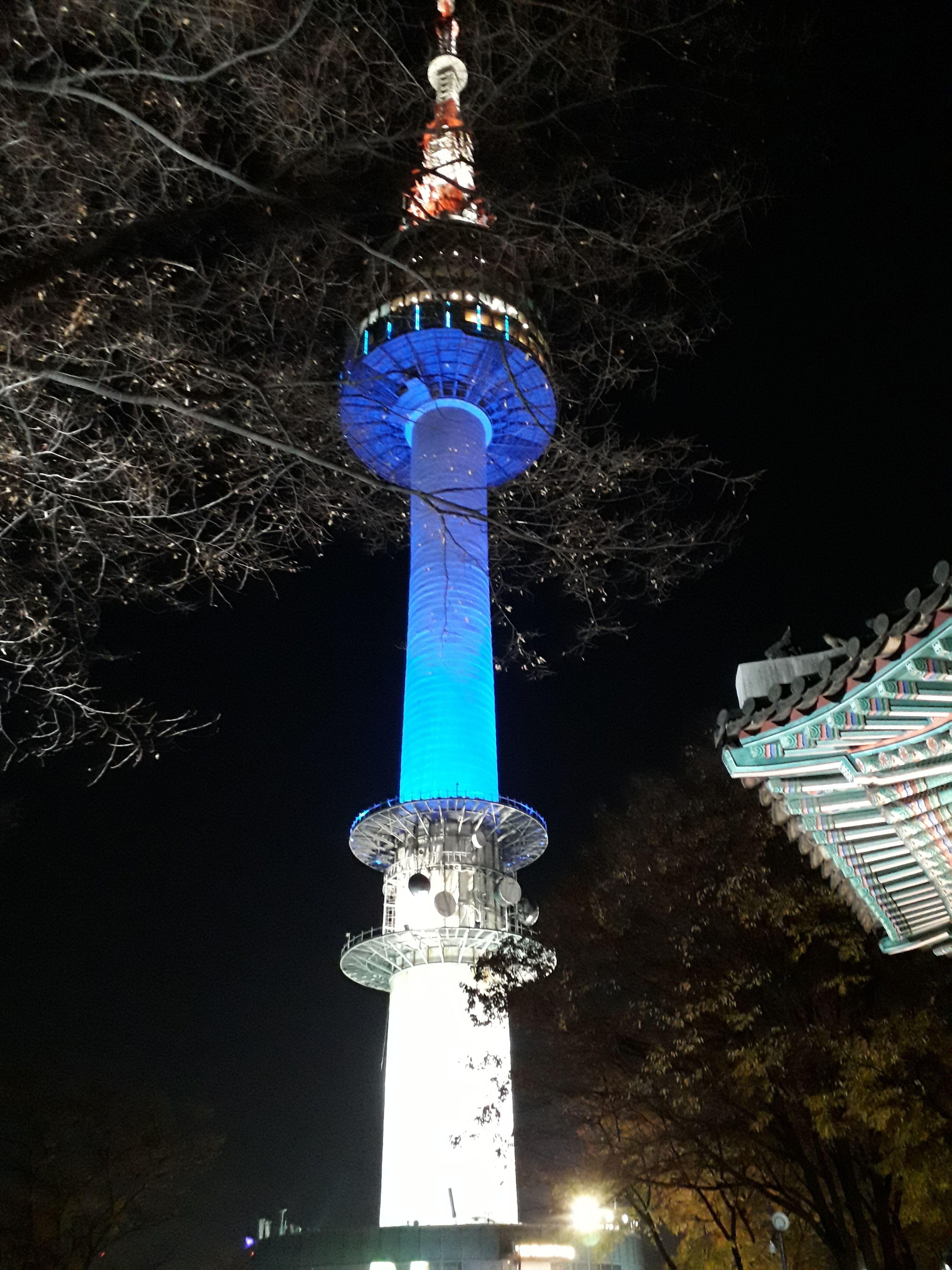 3096x4128 Seoul Namsan Seoul Tower with Korean Traditional Shelter