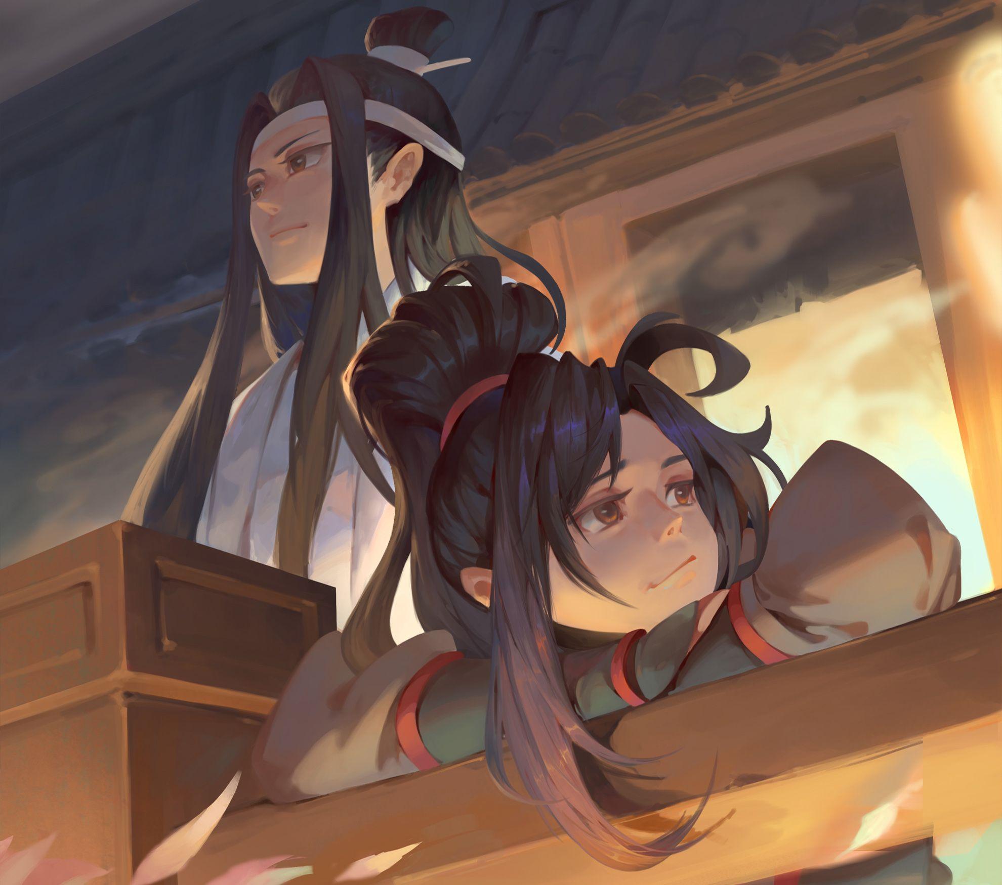 1980x1750 Wei Ying and Lan Zhan HD Wallpaper. Background Imagex1750