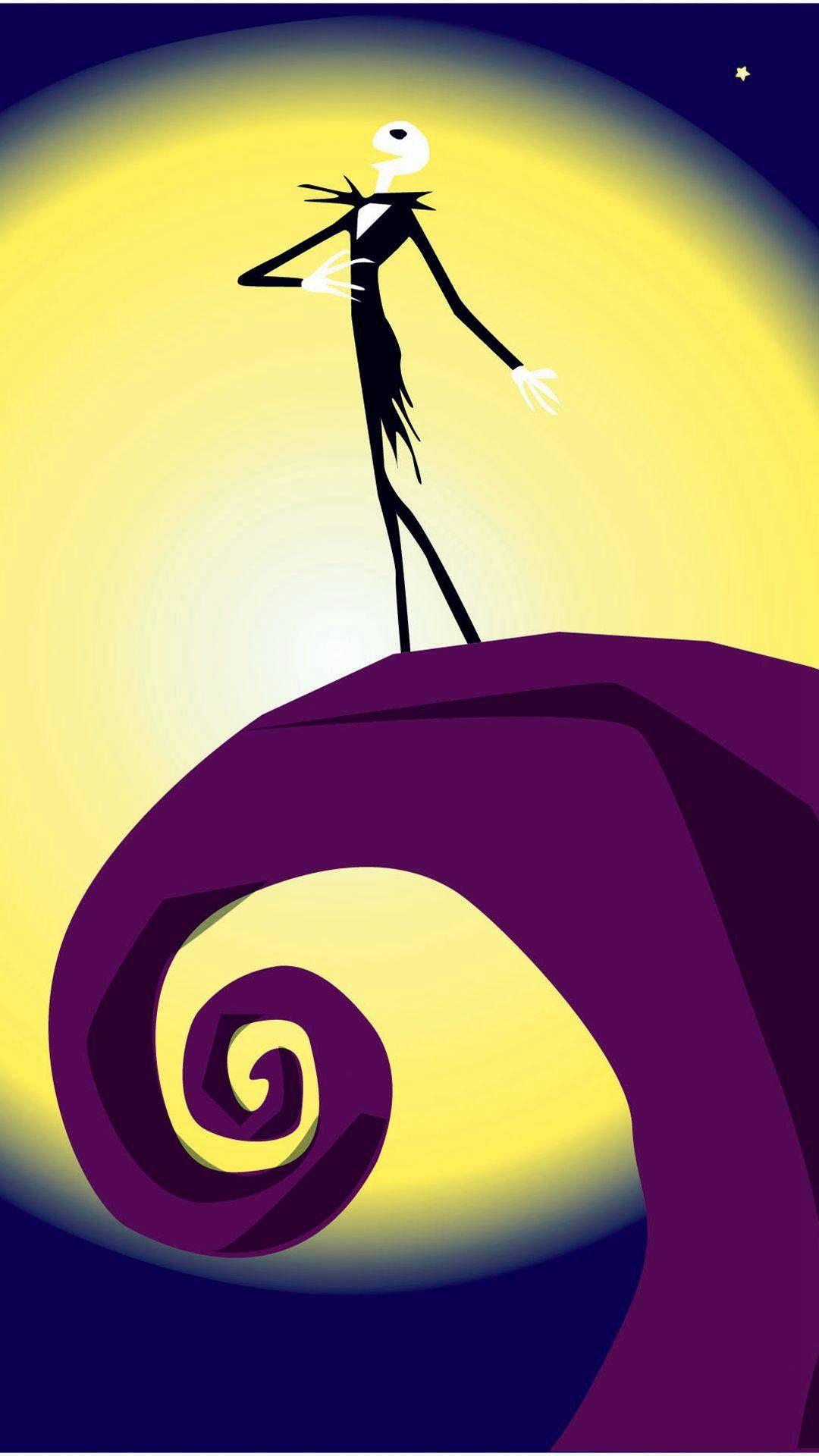 1080x1920 Full Moon Jack Skellington iPhone 6 plus Wallpaper