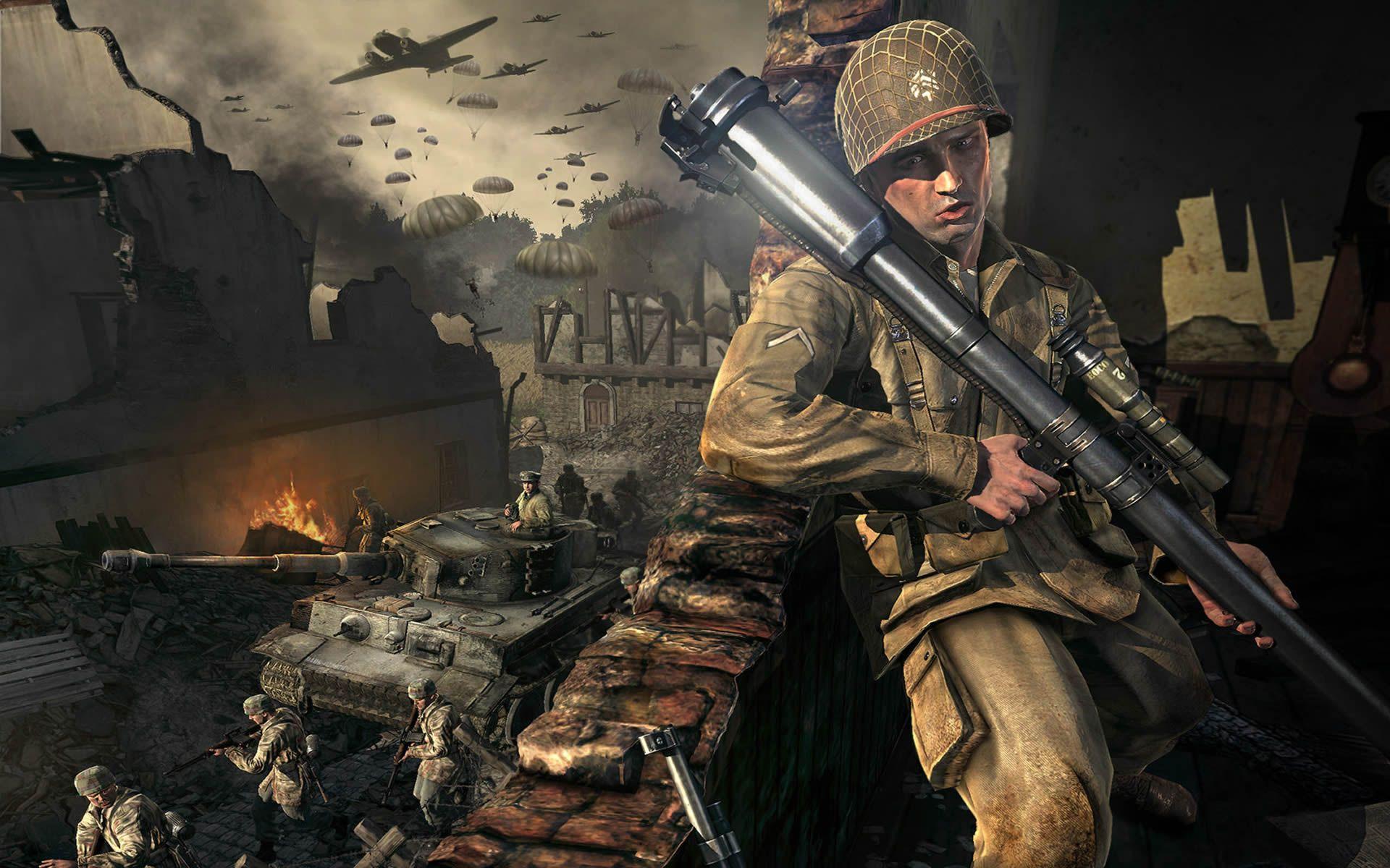 1920x1200 Free download Waiting For Tank With An Rpg Launcher War Games