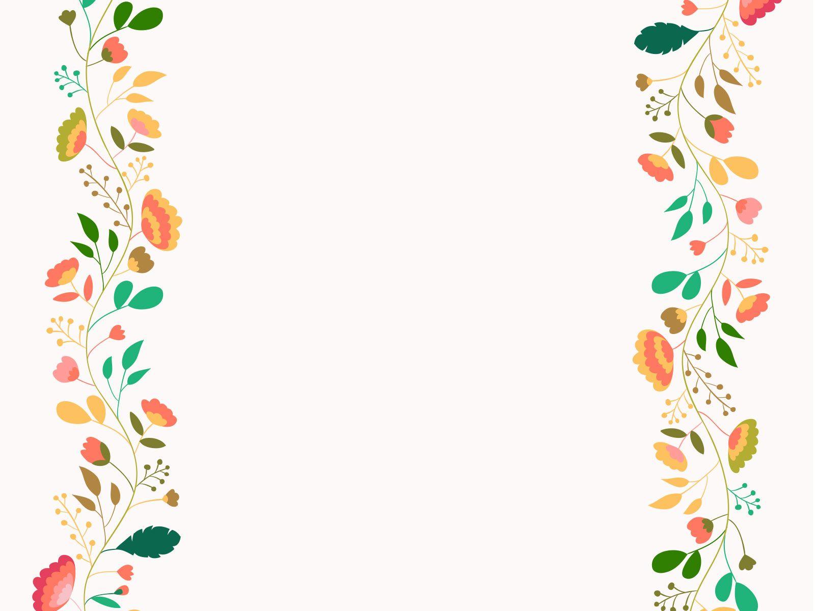 1600x1200 Floral Frame Background Nice Wallpaper 14311