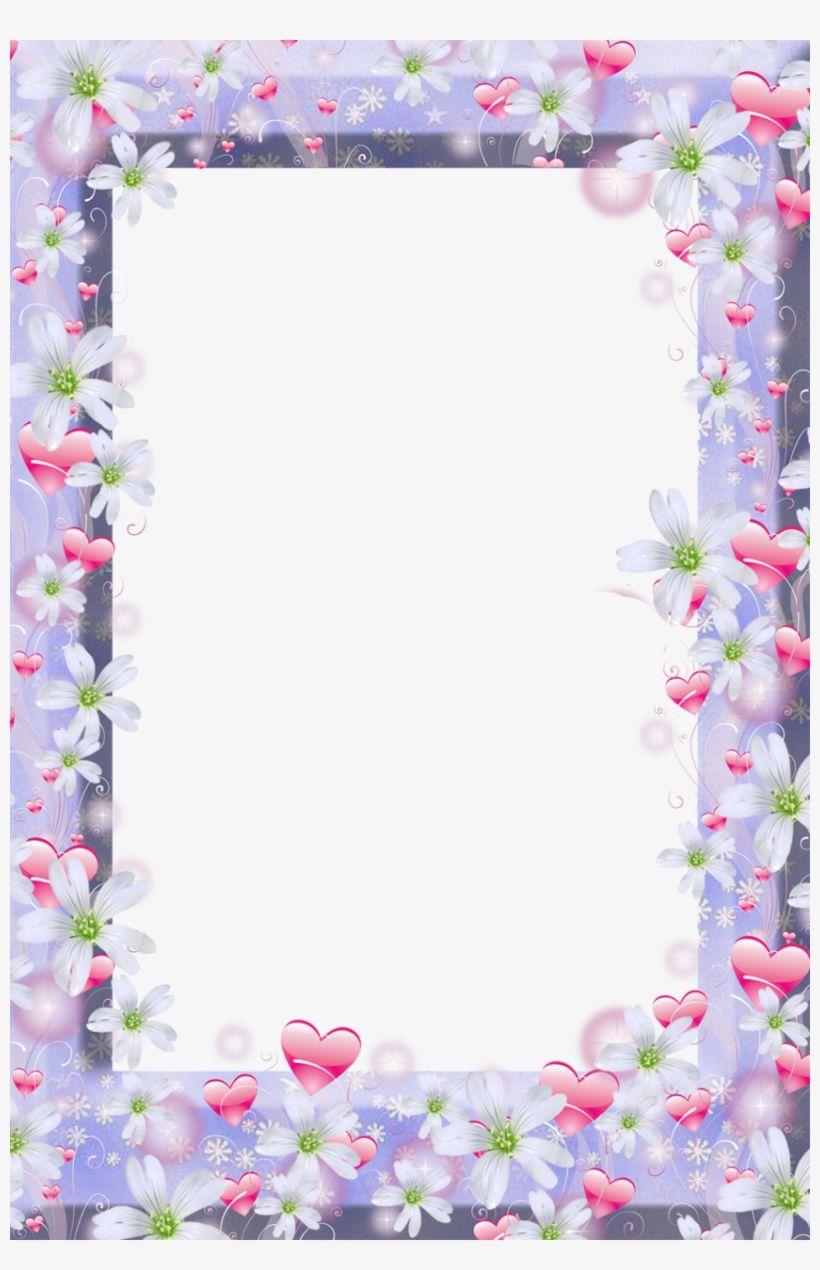 820x1270 Pin By Slgudiel On Wallpaper And More Flower Frame Png