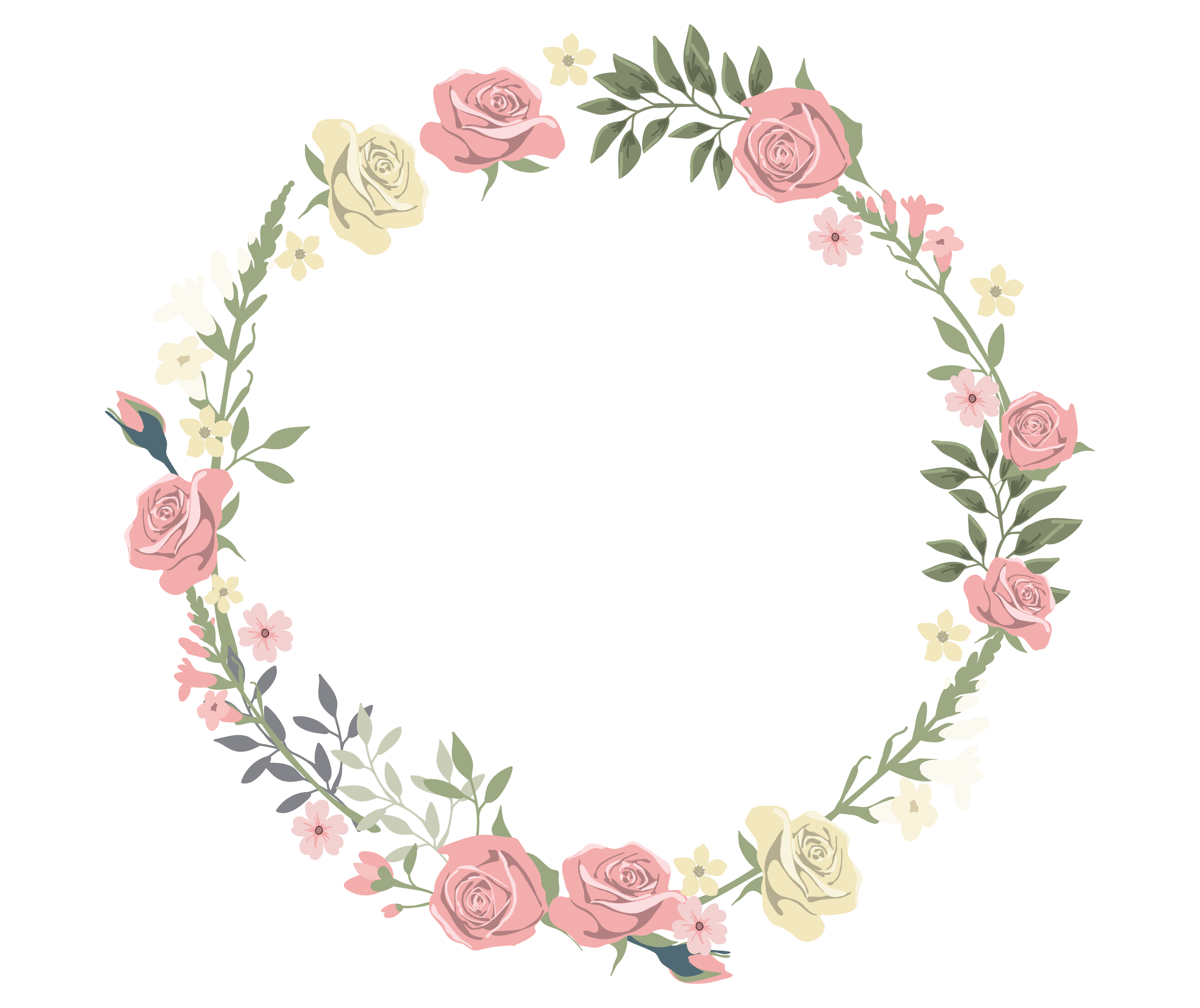 2953x2480 Boho Vector Flower Transparent & PNG Clipart Free Download