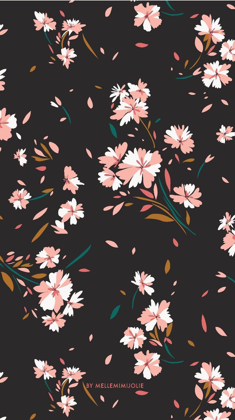 927x1656 iPhone Wallpaper. Flower, Pink, Blossom, Pattern, Cherry blossom