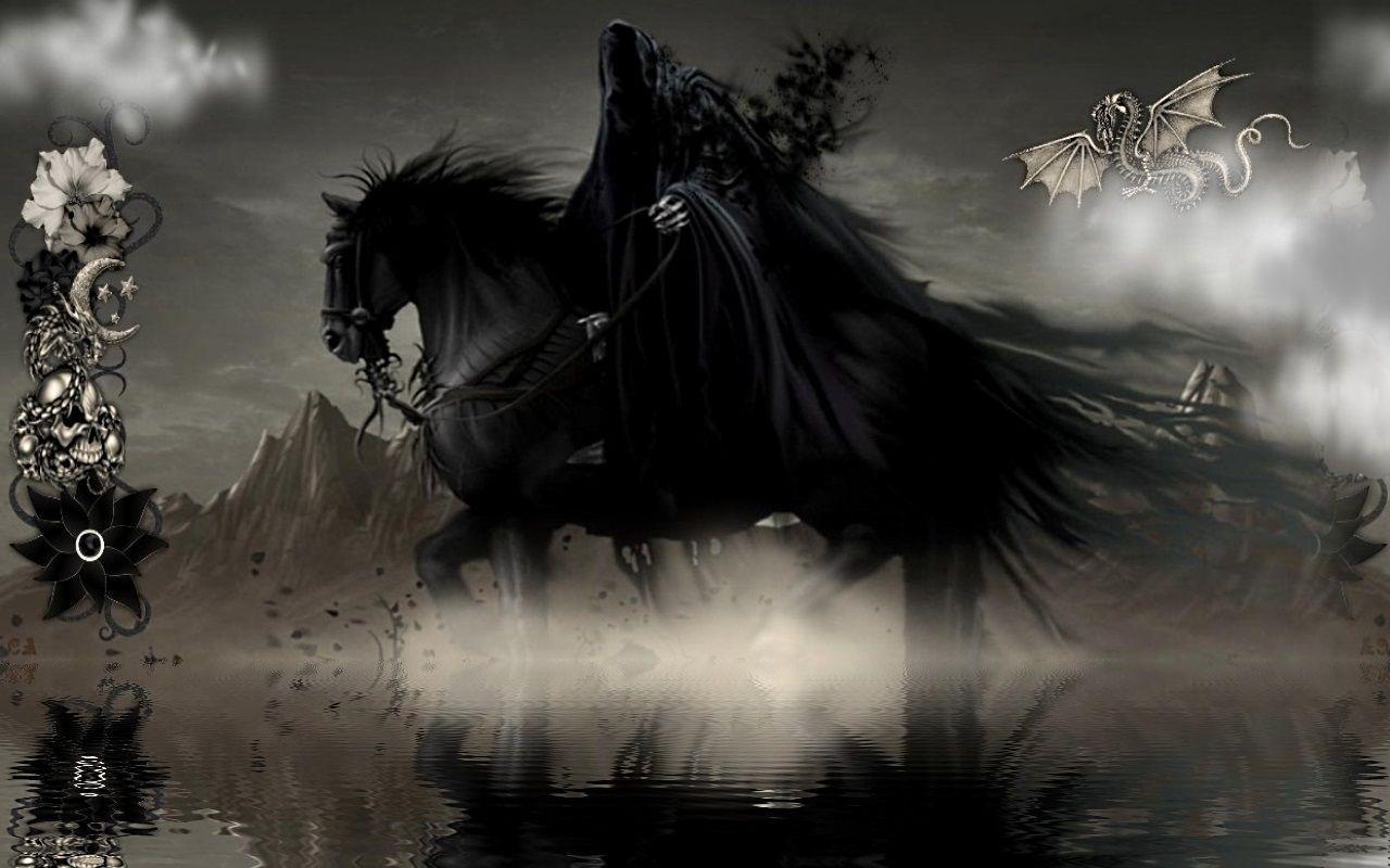 1280x800 Grim Reaper Wallpaper