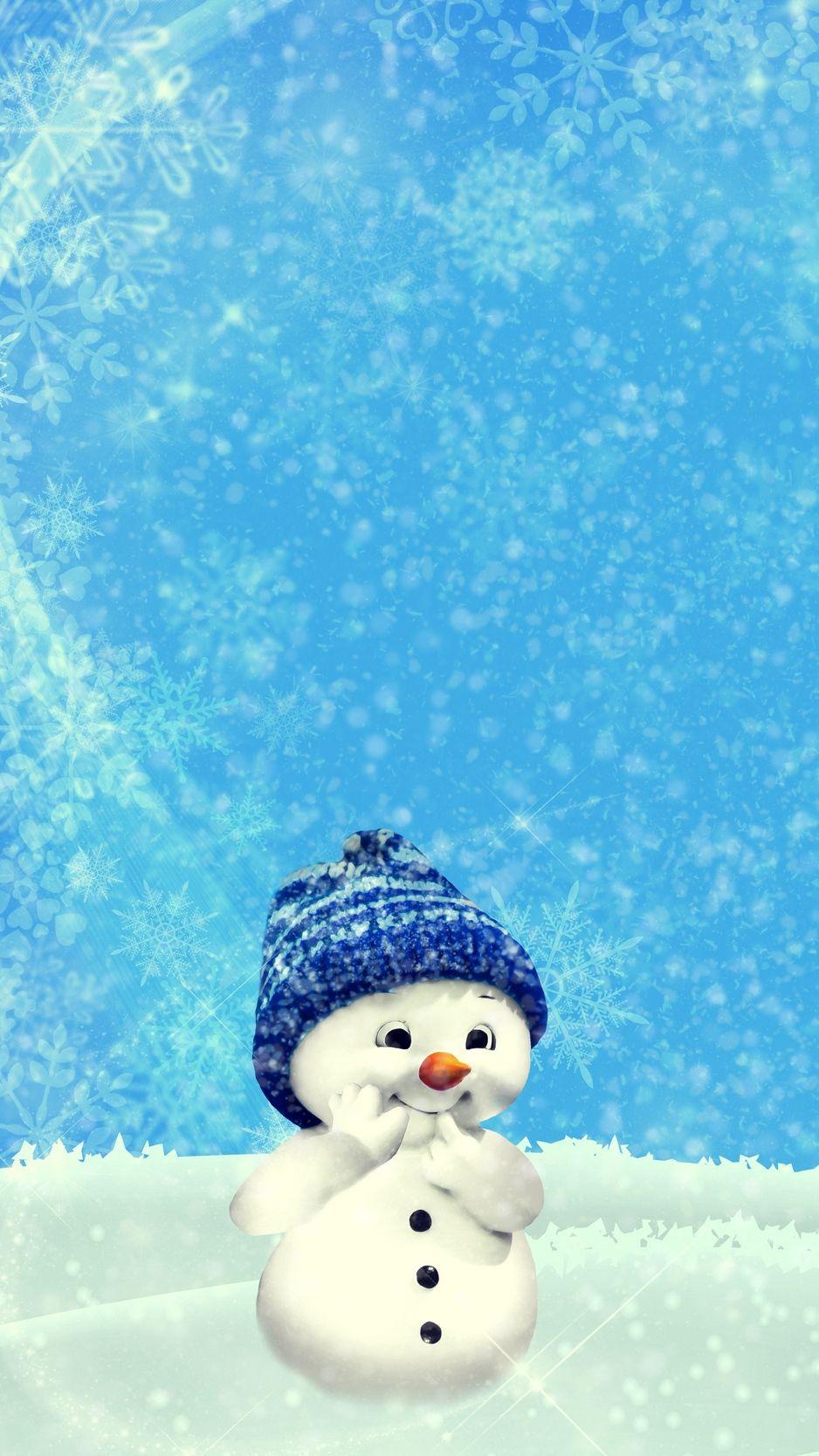 Cute snowman iphone HD wallpapers  Pxfuel
