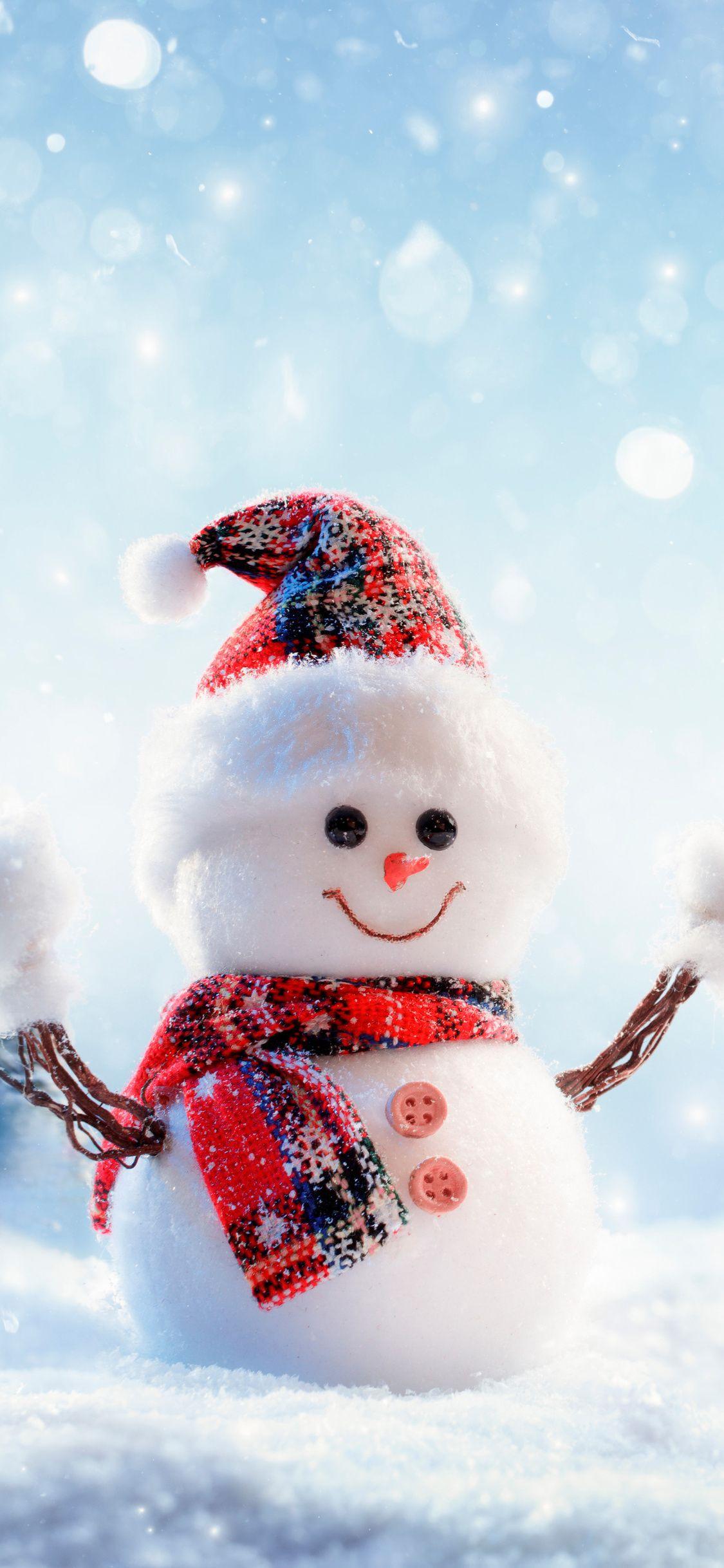 1125x2436 Snowman 8k iPhone XS, iPhone iPhone X HD 4k Wallpaper