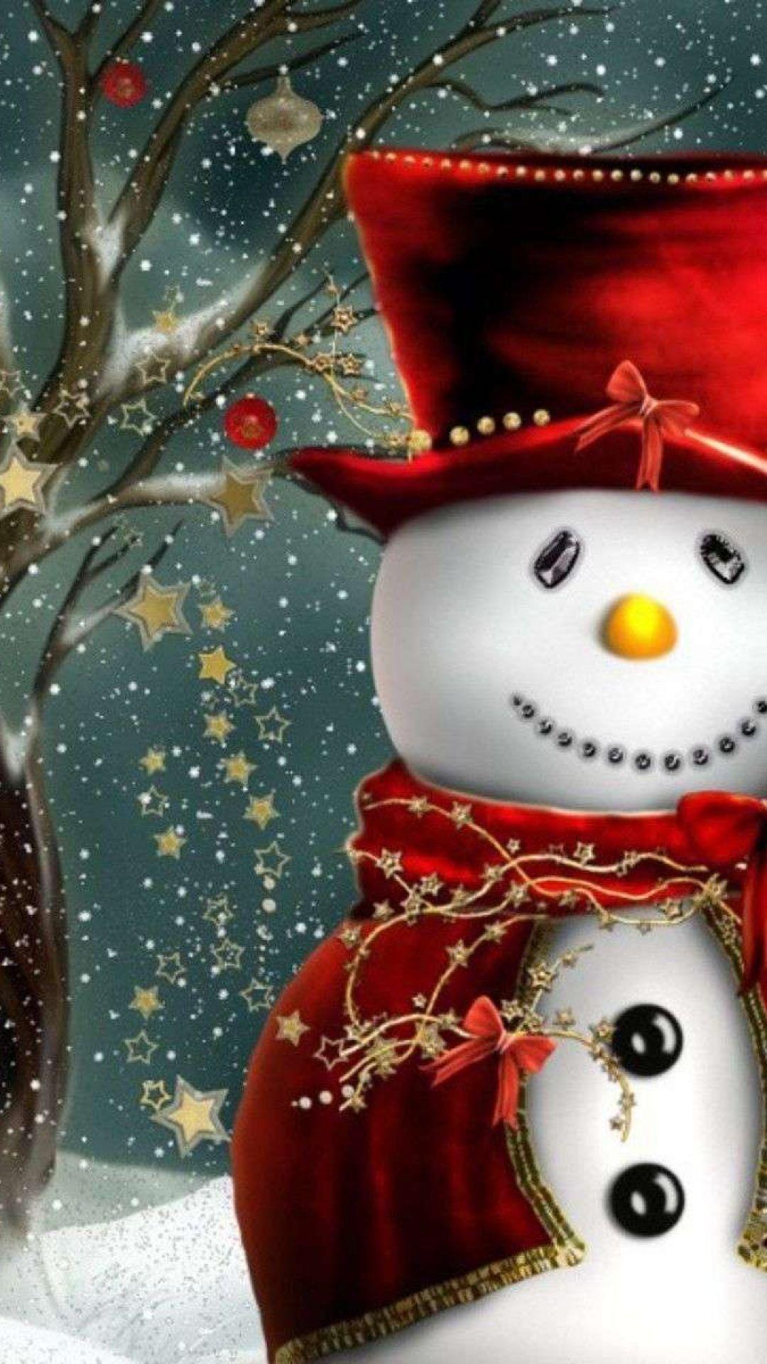 1080x1920 Cute Christmas Wallpaper