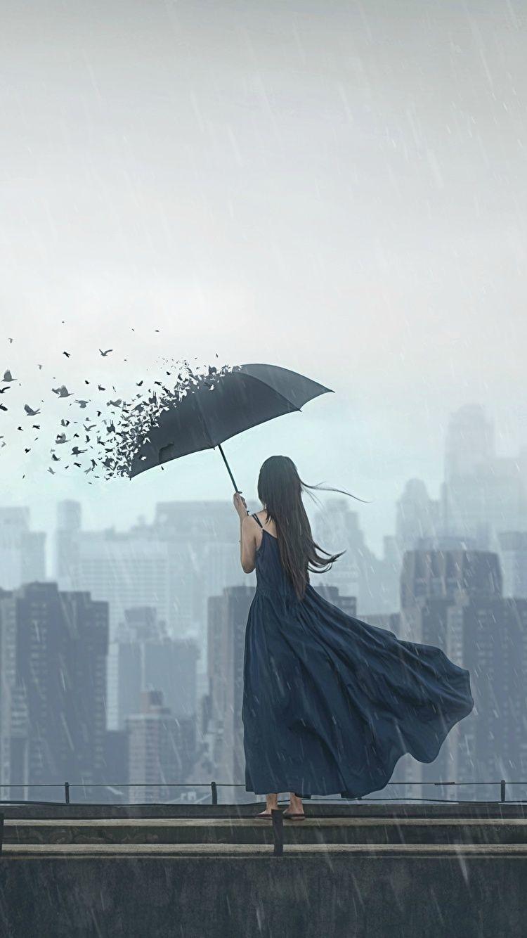 750x1334 Free download Rain Umbrella Wallpaper Top Rain Umbrella