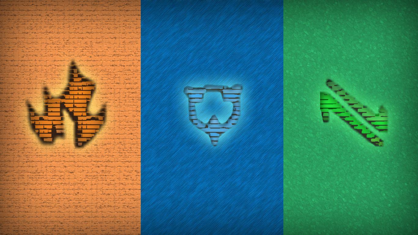 1366x768 New/ Arcane Legends ULLERS helmet HD custom wallpaper! I hope you