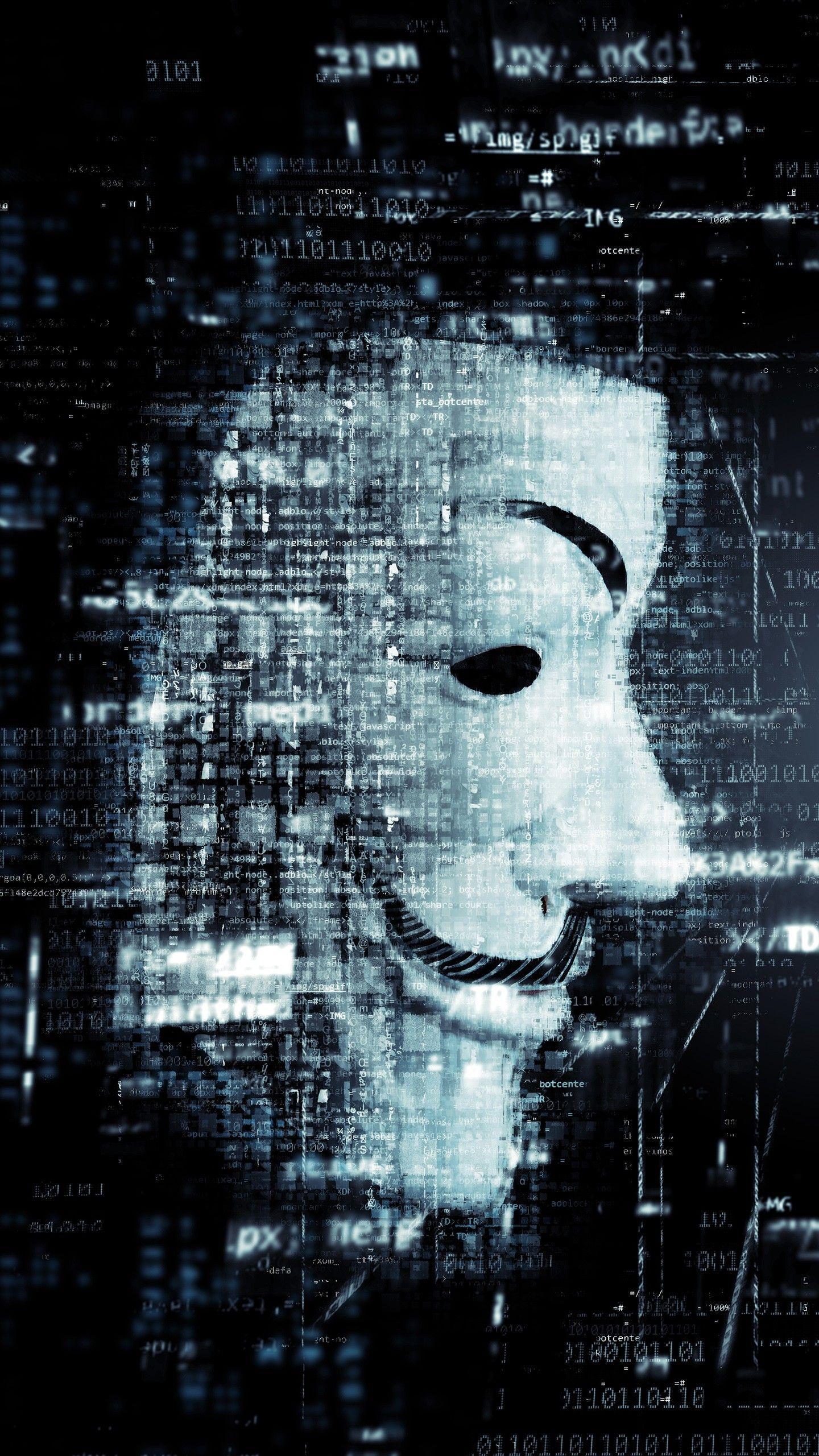 1440x2560 Hacker Anonymous iPhone Wallpaper