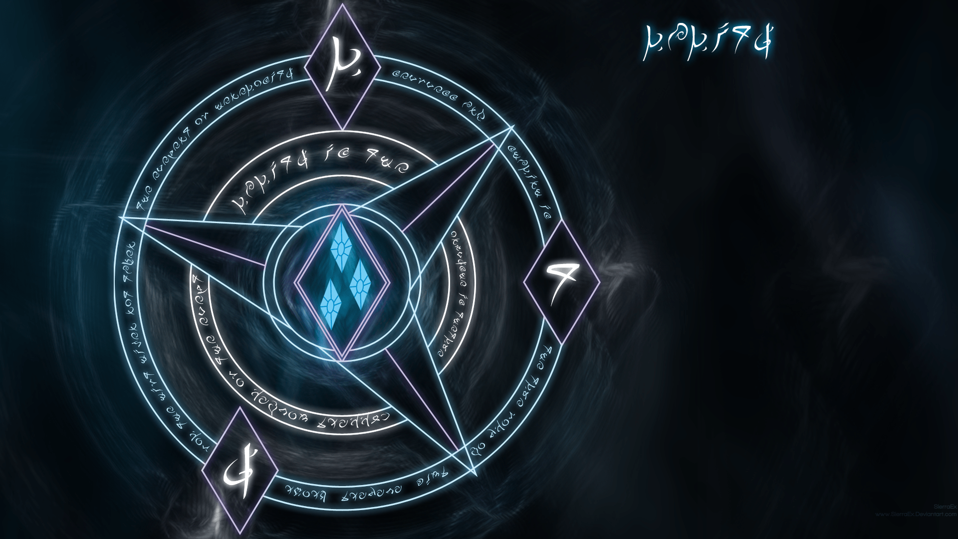 1920x1080 Magic Circles 'n Arcane Lookin' Shit