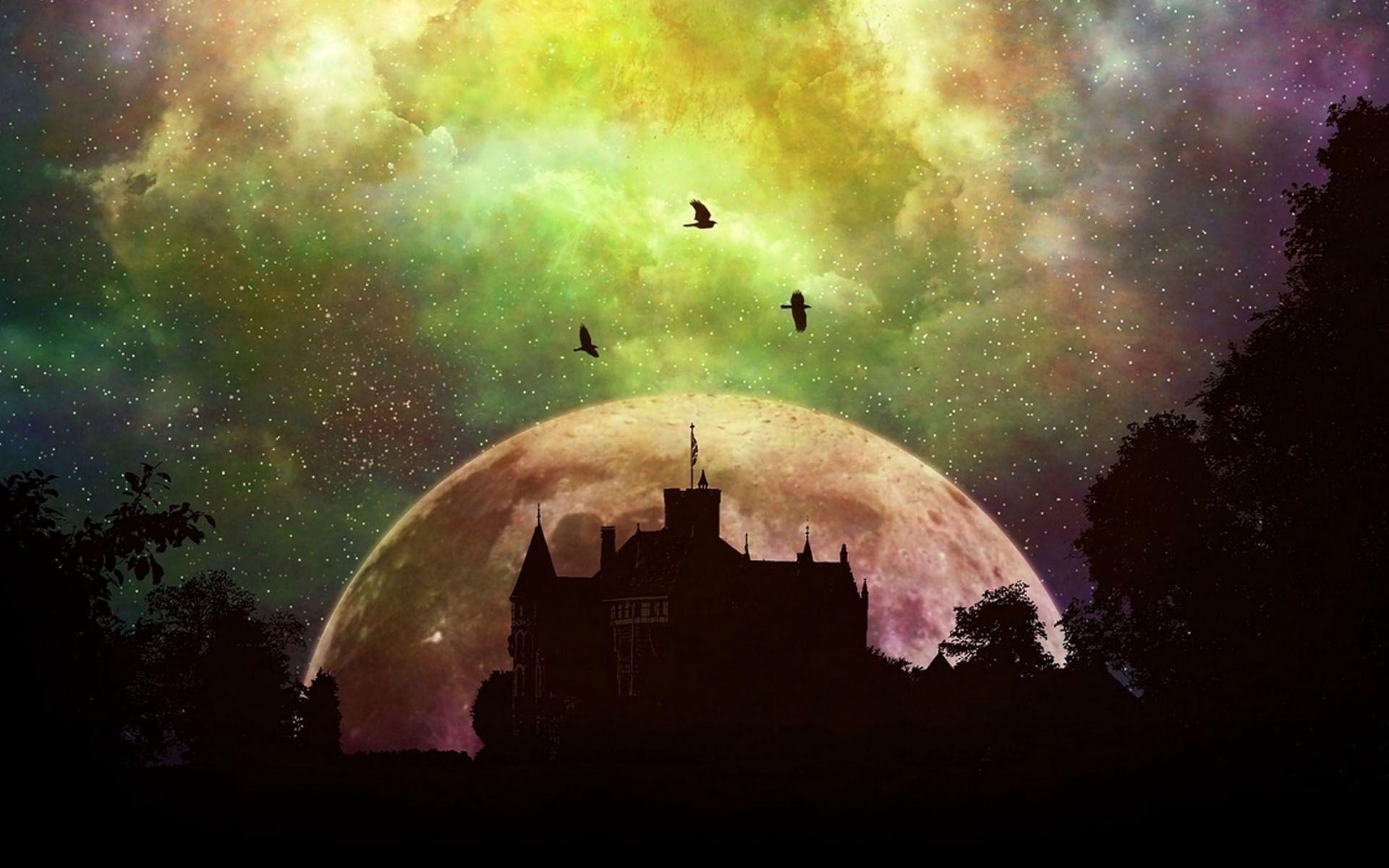1920x1200 Mystical castle HD wallpaper. Wallpaper, HD wallpaper, Mystic