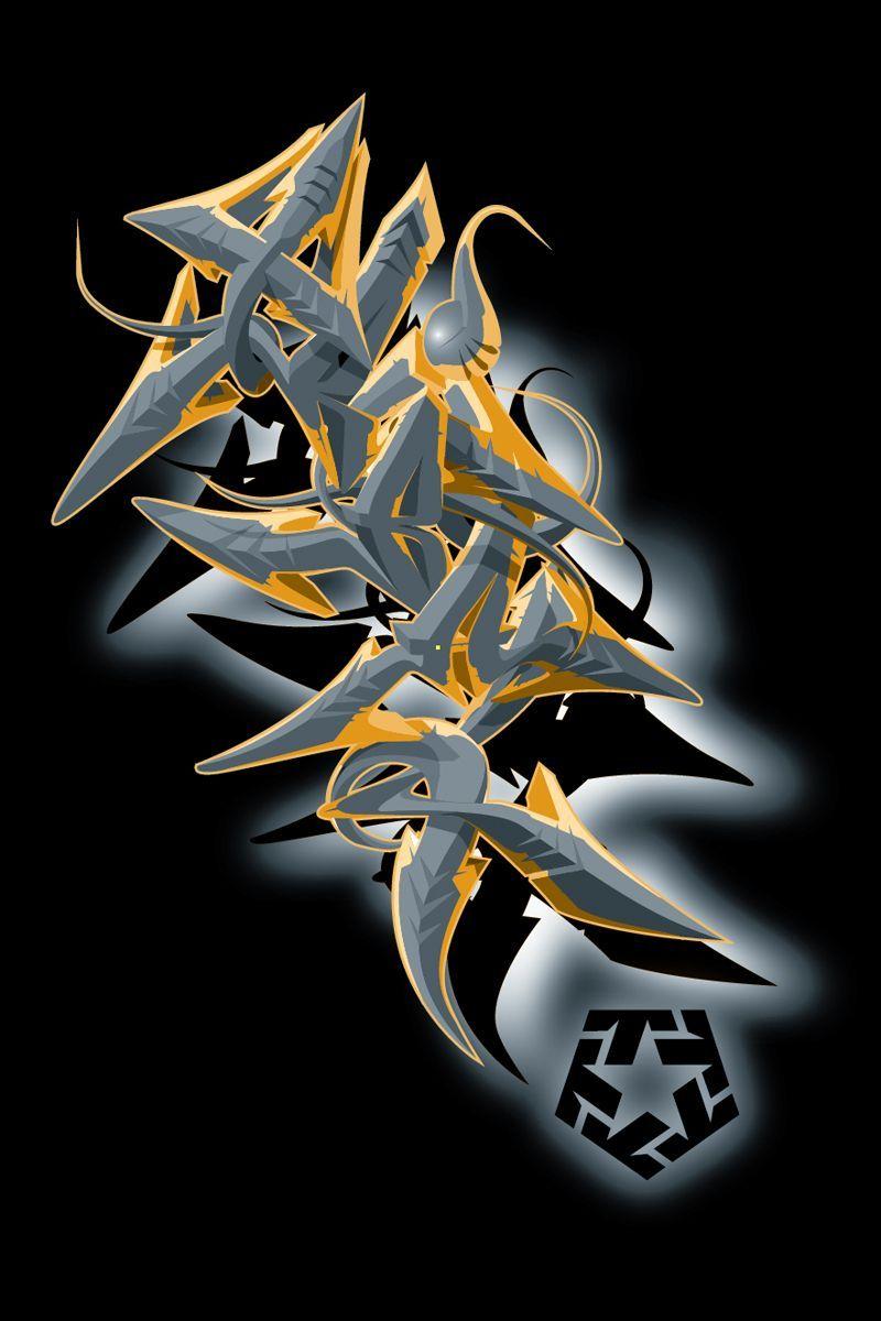 800x1200 T Shirt Design For Tribal Gear. Semi Diagonal 3D Tribal