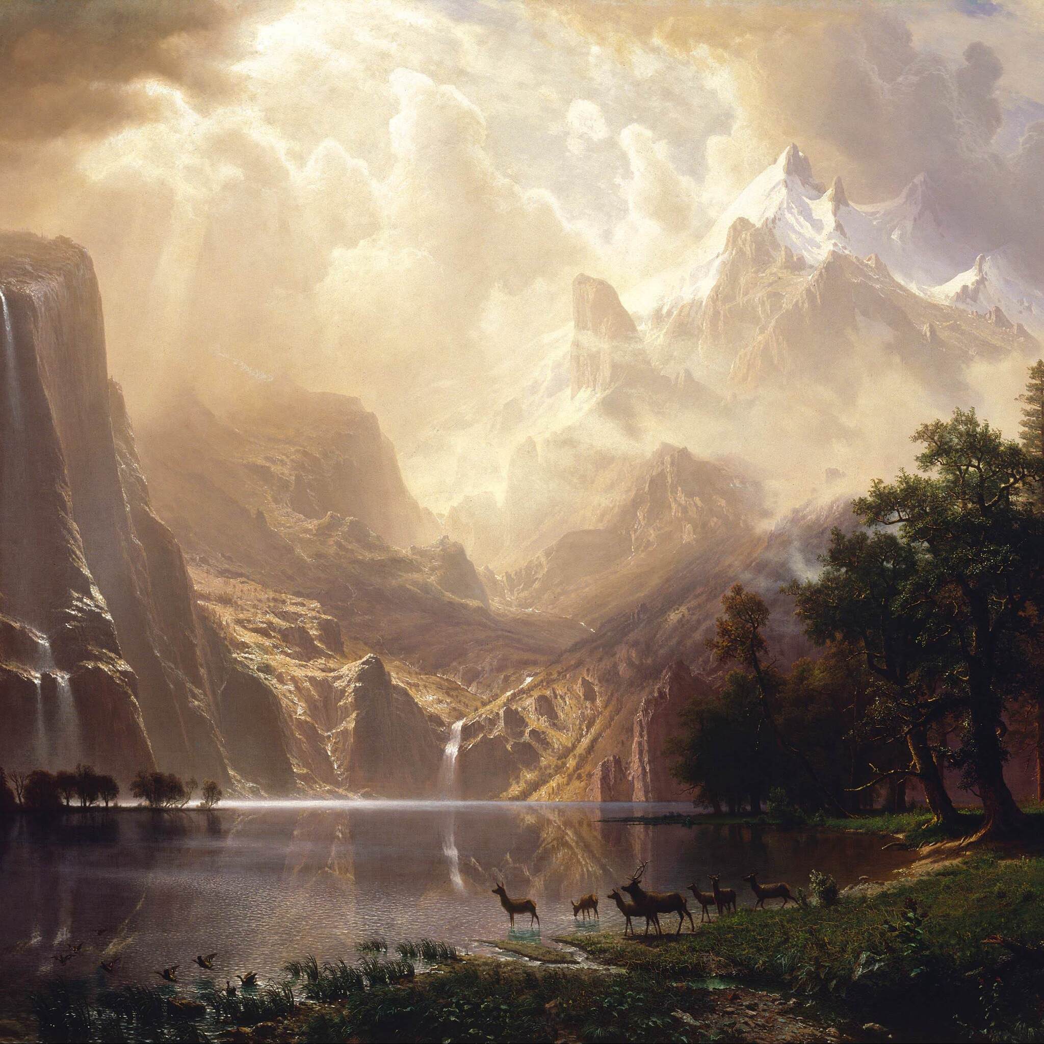 2048x2048 Among The Sierra Nevada Mountains California iPad Air HD