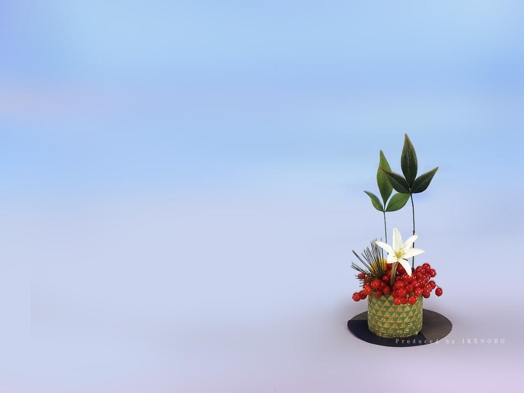1024x768 Wallpaper Flowers Ikebana