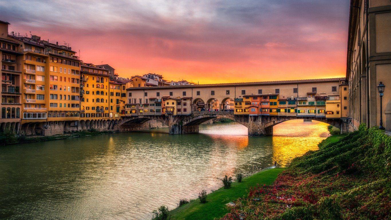 1366x768 Florence Italy Wallpaper HD