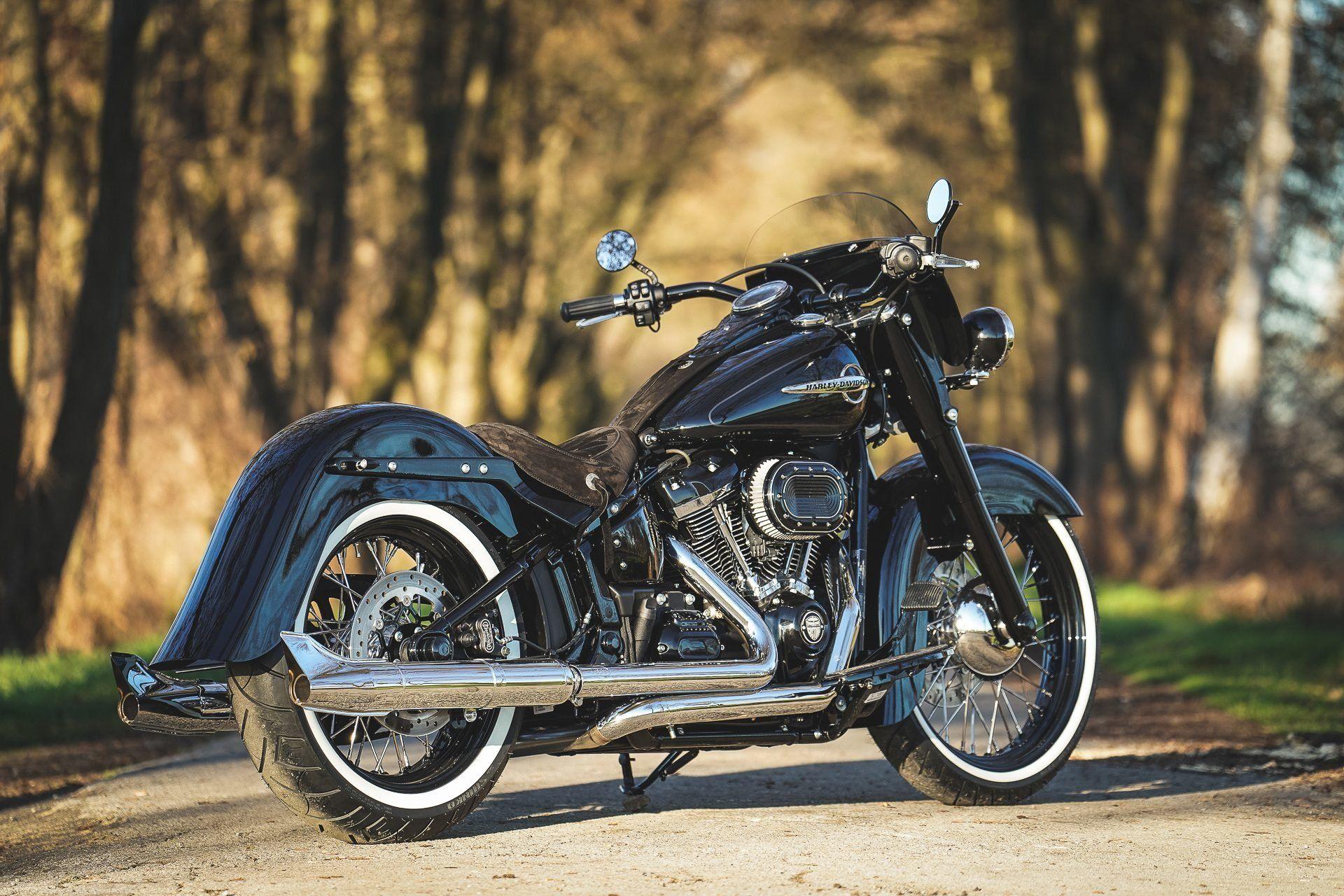 1920x1280 Classic Man Customized Thunderbike Harley Davidson Heritage HD Wallpaper