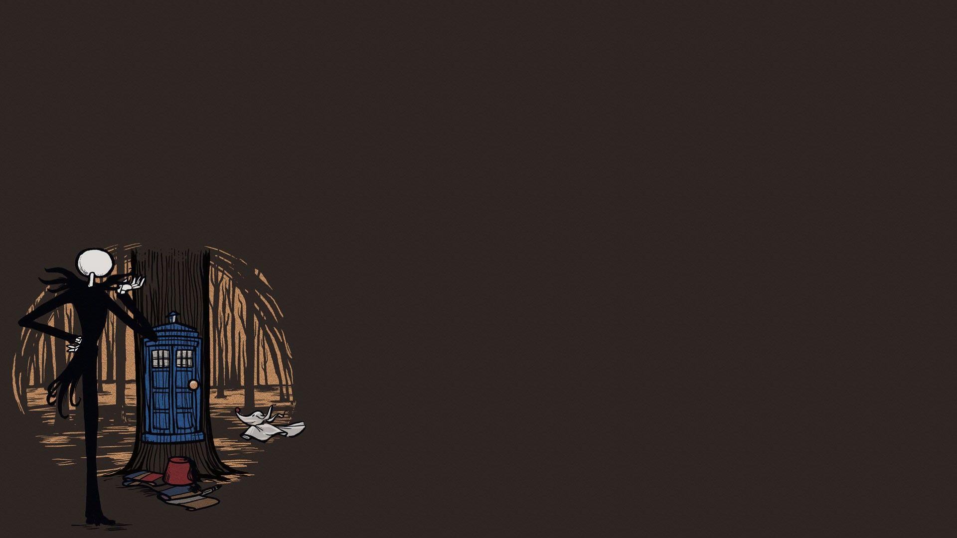 1920x1080 The Nightmare Before Christmas, Doctor Who wallpaper