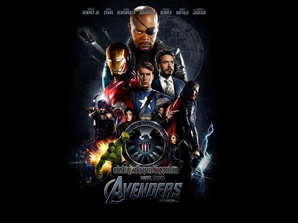 1024x768 The Avengers 2012 Movie Desktop Wallpaper