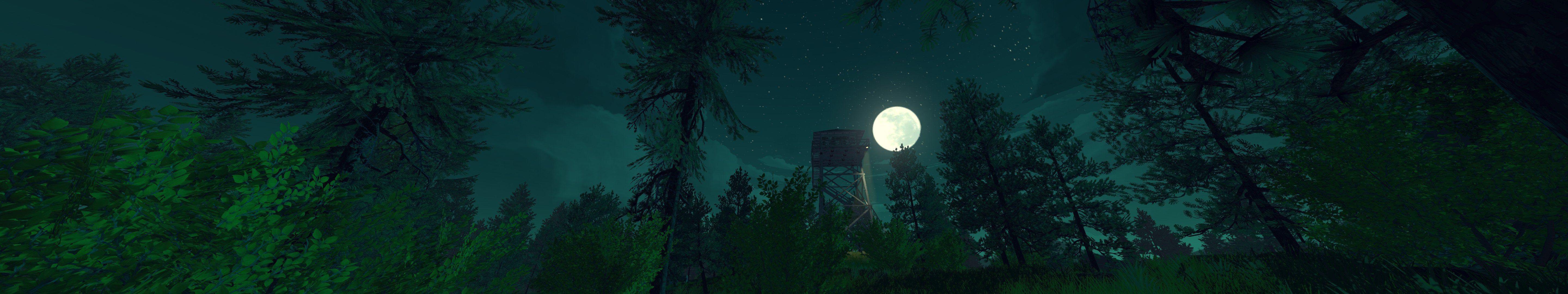 5760x1080 Firewatch Wallpaper for triple monitors. Enjoy!