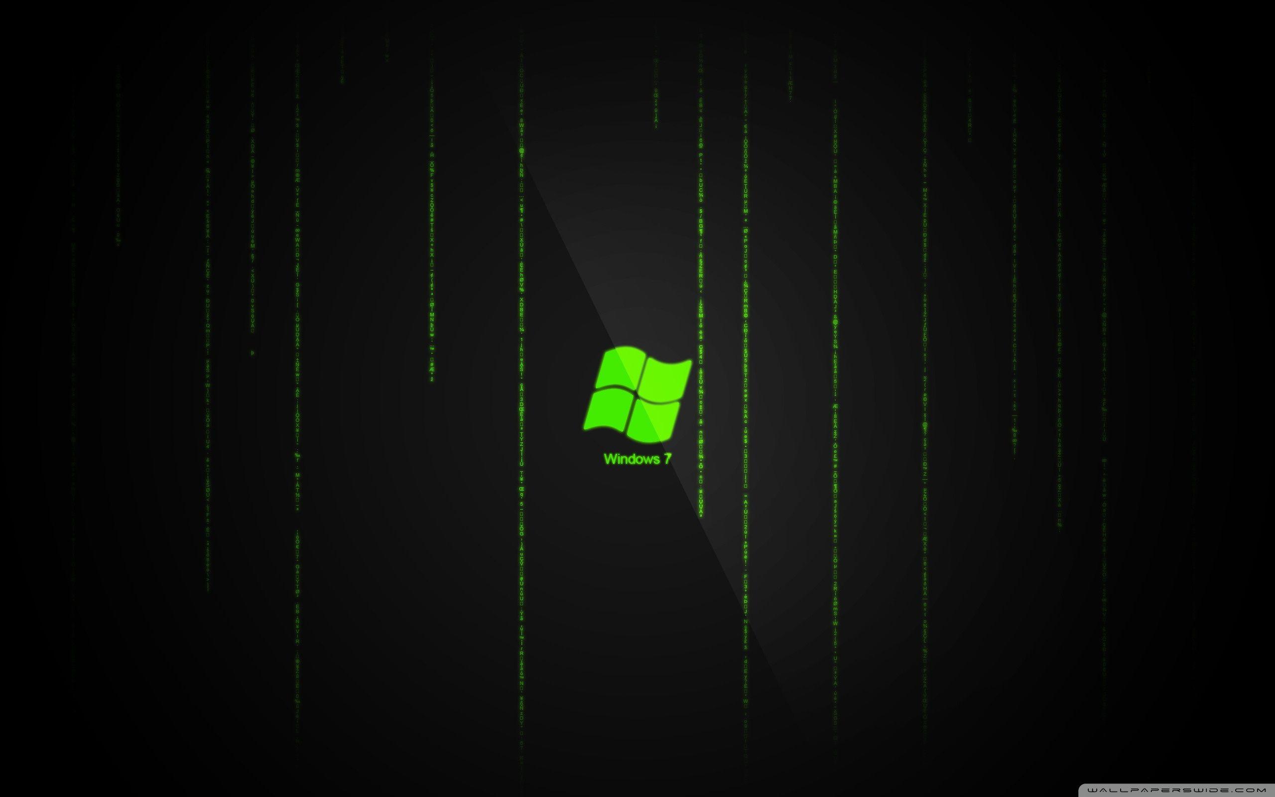2560x1600 Windows 7 Matrix Ultra HD Desktop Background Wallpaper for 4K UHD TV : Multi Display, Dual Monitor : Tablet