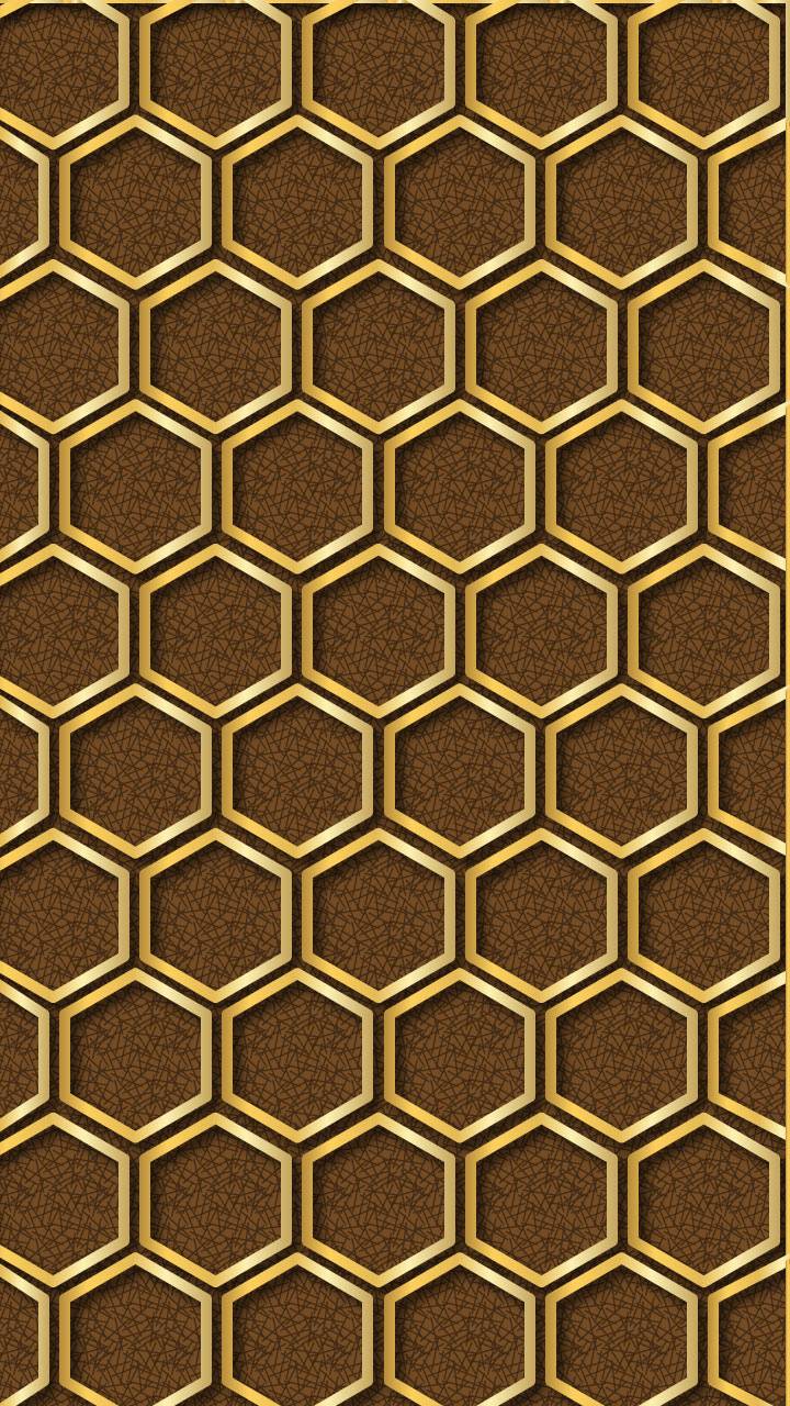 720x1280 hexagon pattern wallpaper