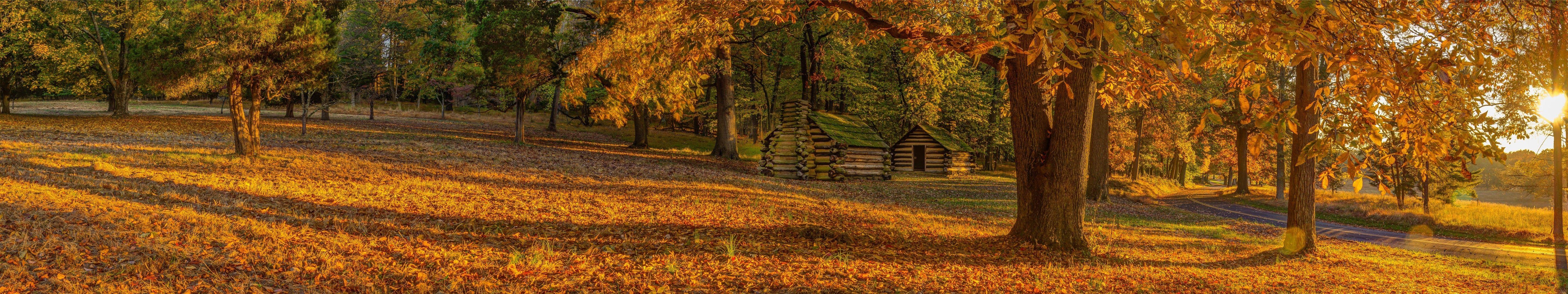 5760x1080 Valley Forge Wallpaper. Medieval
