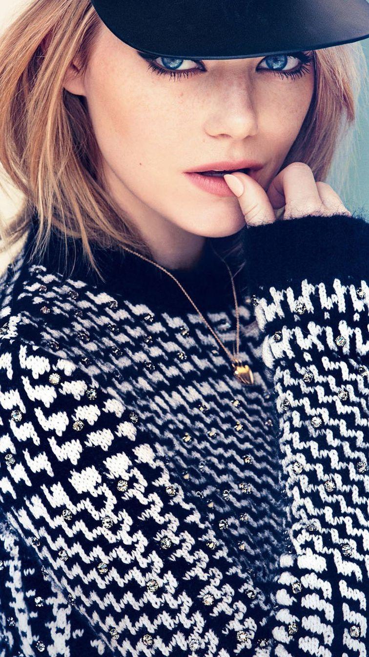 756x1344 9T4INI9 Emma Stone IPhone Wallpaper 756x1344