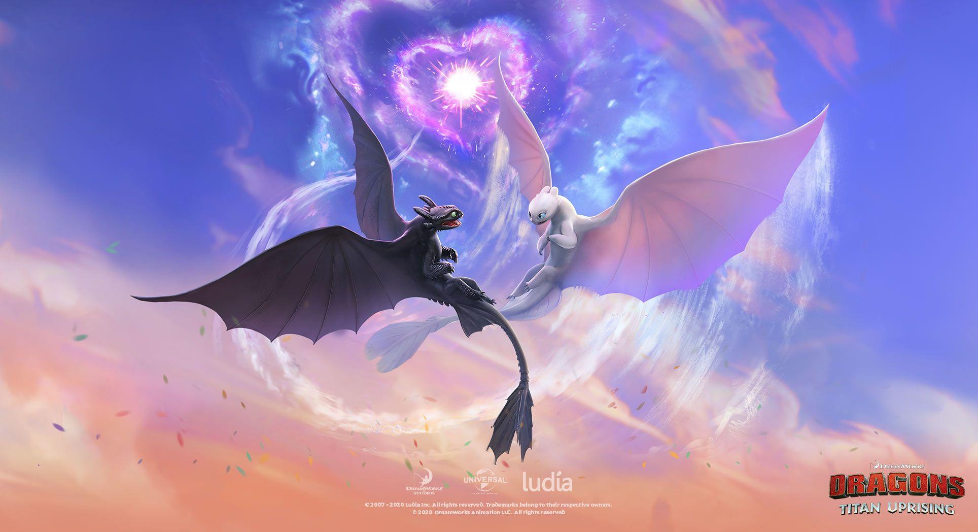 Toothless and Lightfury Wallpapers - Top Free Toothless and Lightfury ...