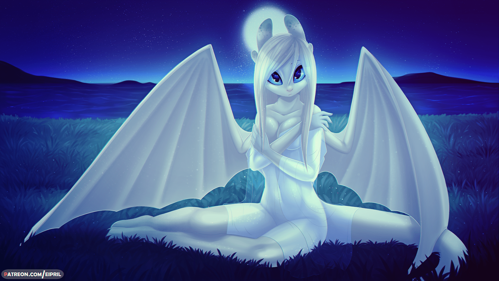 1920x1080 Light Fury by Eipril on Newgrounds