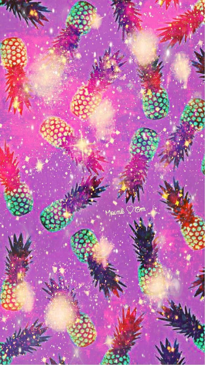 720x1280 Triptastic Pineapple Galaxy Wallpaper #androidwallpaper