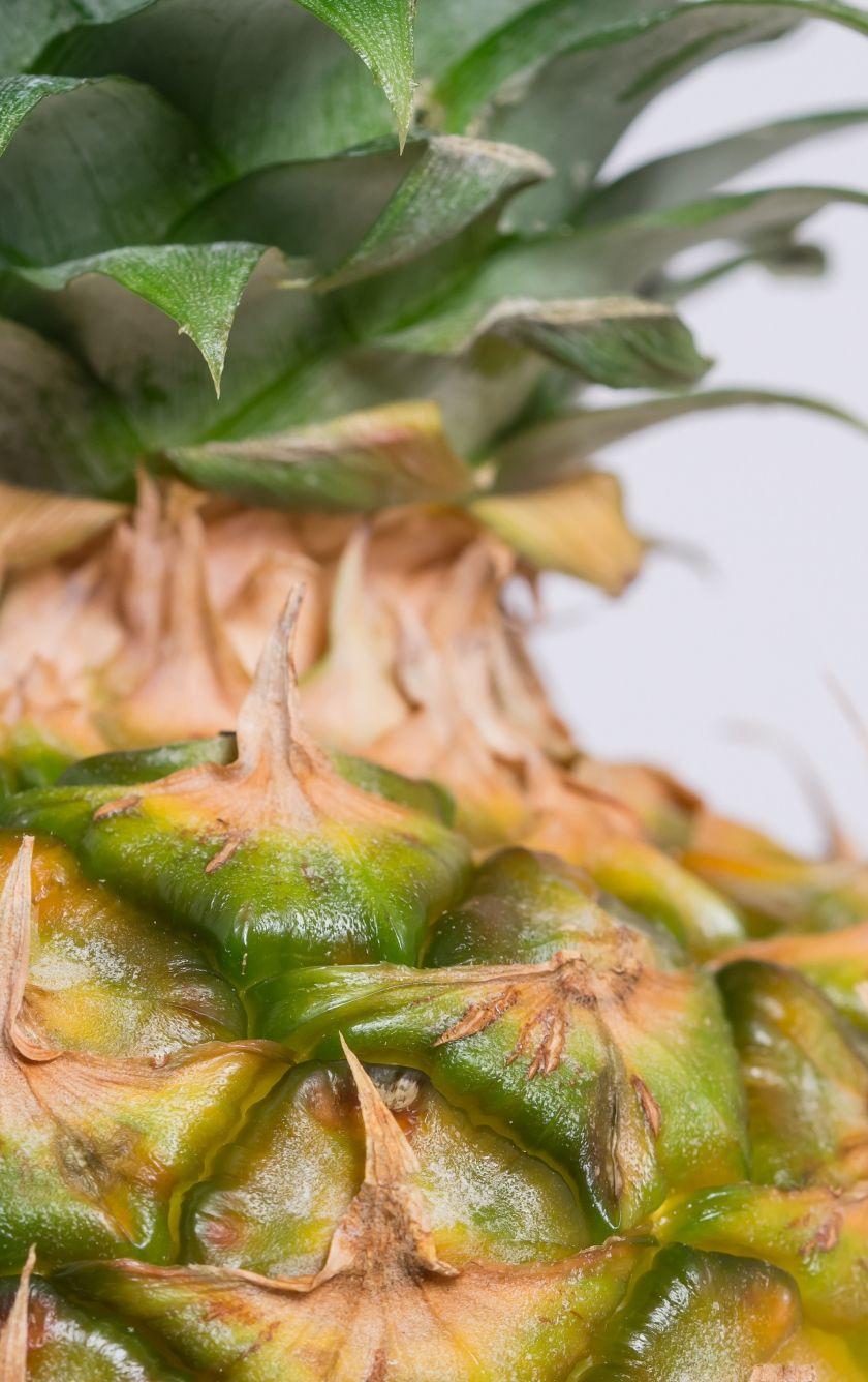 840x1336 Download 840x1336 wallpaper close up, texture, fruits, pineapple