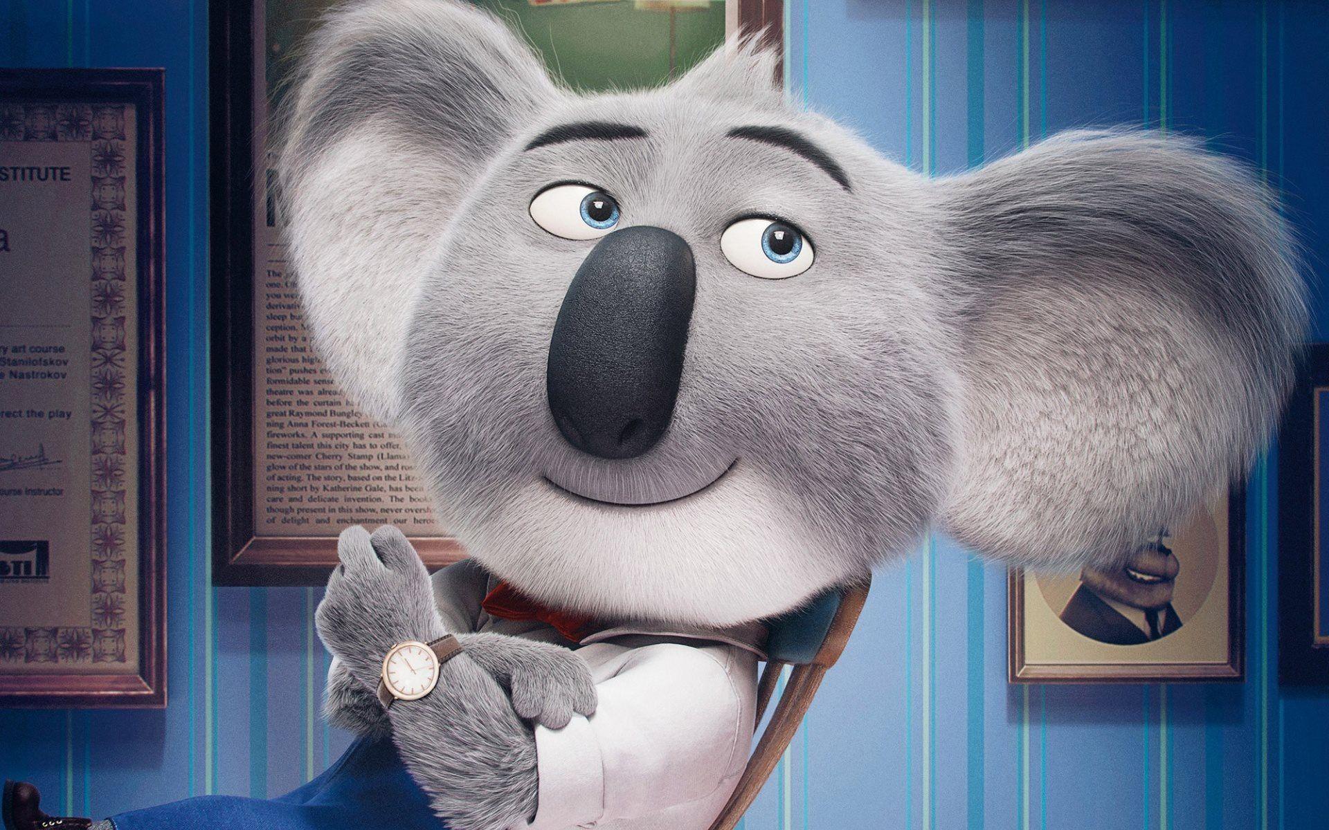 1920x1200 Download wallpaper Sing, Buster Moon, character, Matthew