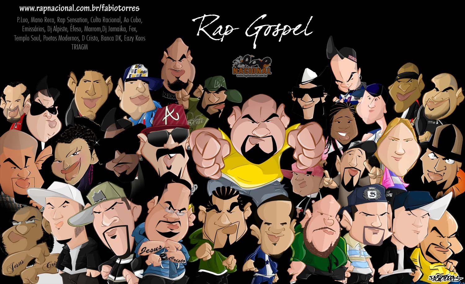 Download Cartoon Rapper Showing Off His Cool Style Wallpaper  Wallpapers com